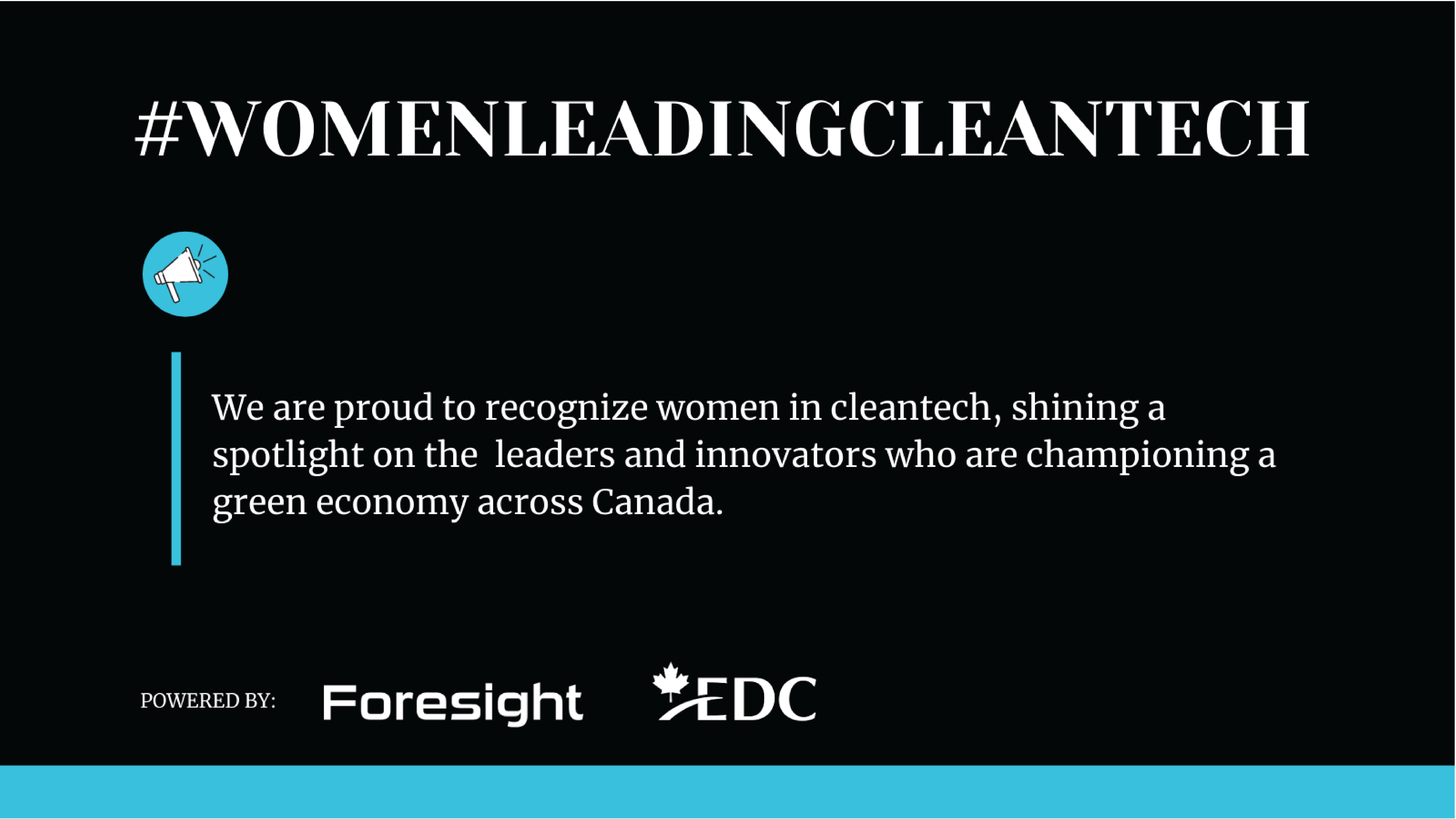 Un coup de projecteur sur les femmes dans les technologies propres