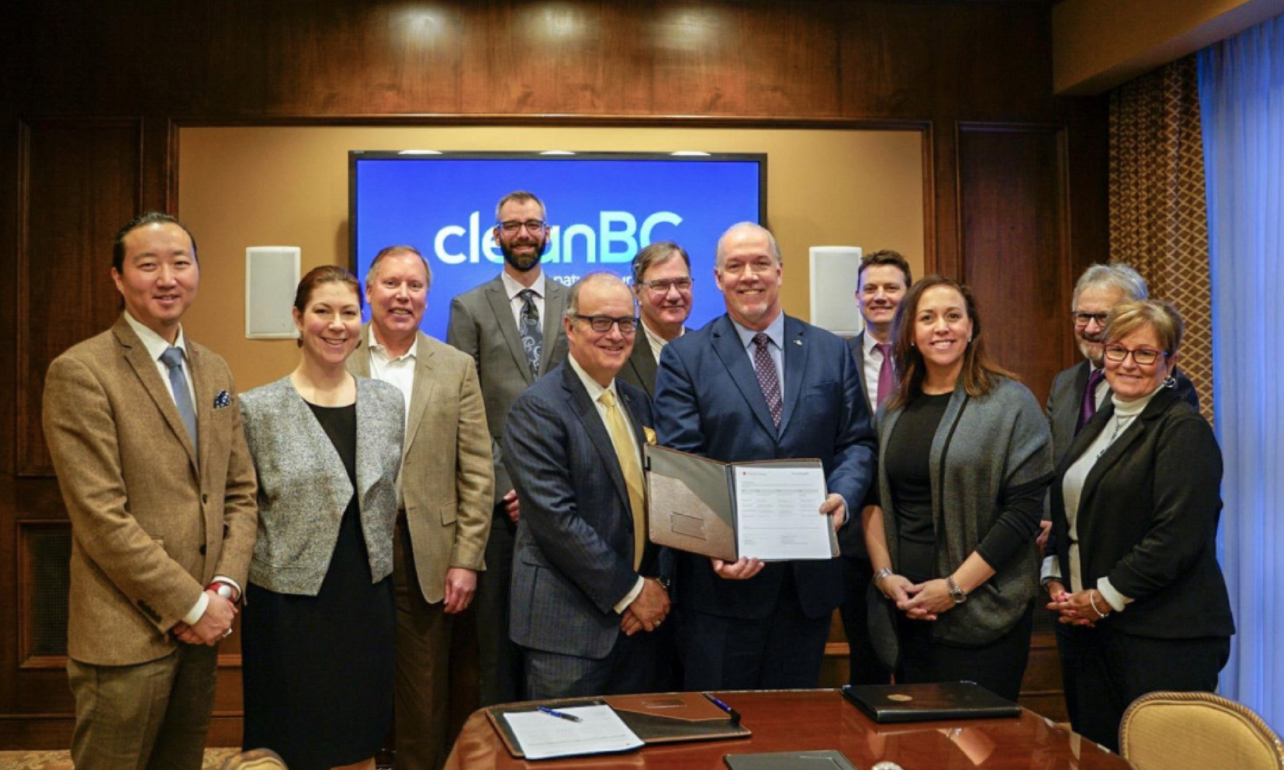 Foresight Cleantech Accelerator Centre and CleanTech Alliance Seattle Sign Cross Border Memorandum of Understanding