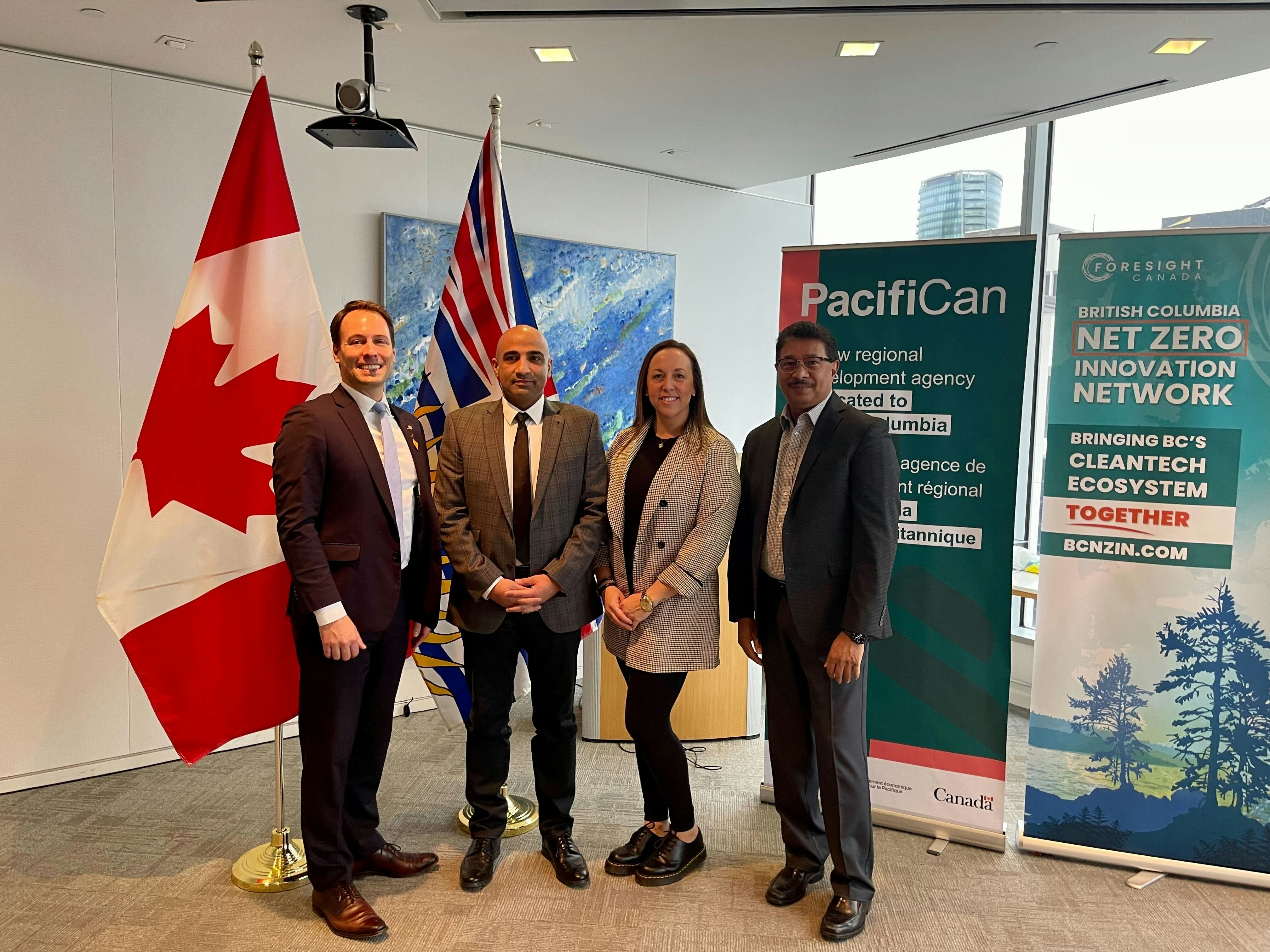 Foresight lance le nouveau réseau BC Net Zero Innovation Network pour catalyser l'innovation en matière de technologies propres dans toute la province