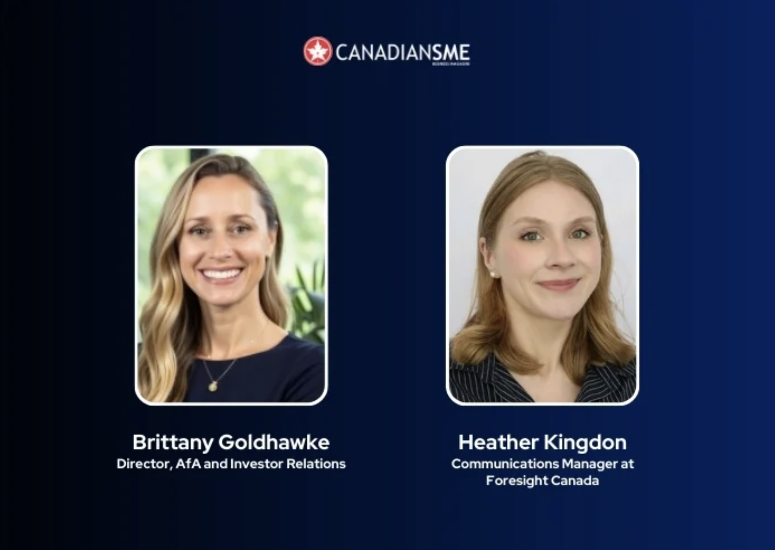 CanadianSME: <span>Innovation in Action: Earth Tech: 2050 and the Future of Sustainability<br><br></span> - December 12, 2024