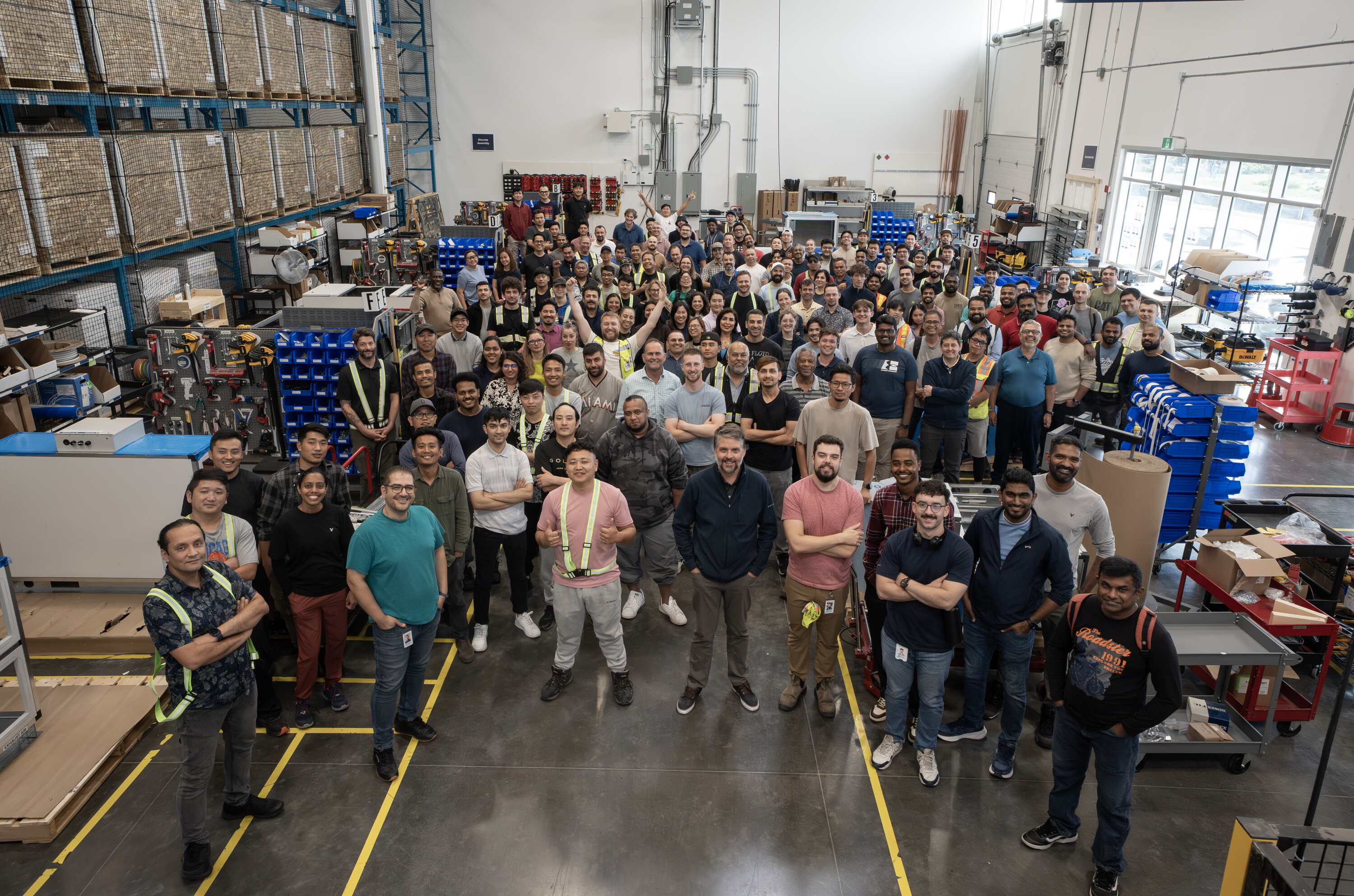 The Oxygen8 team at their facility in Vancouver.