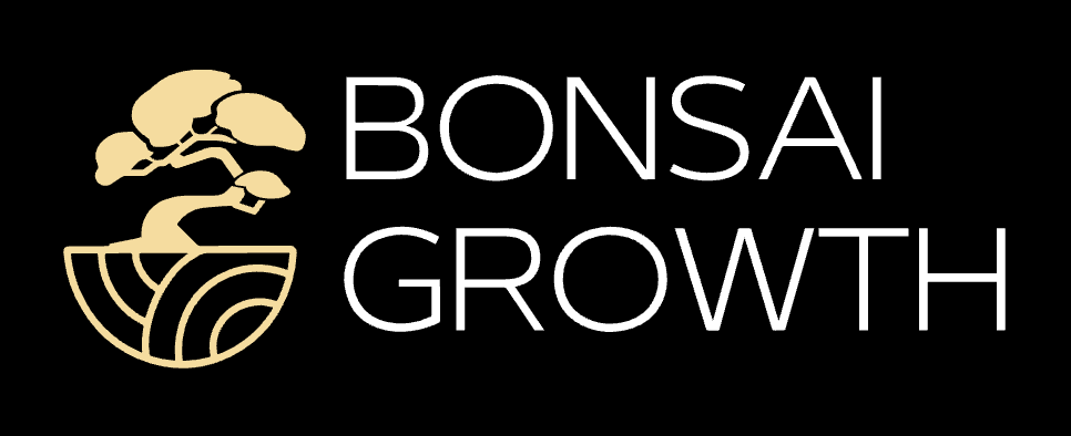 Bonsai growth, logo