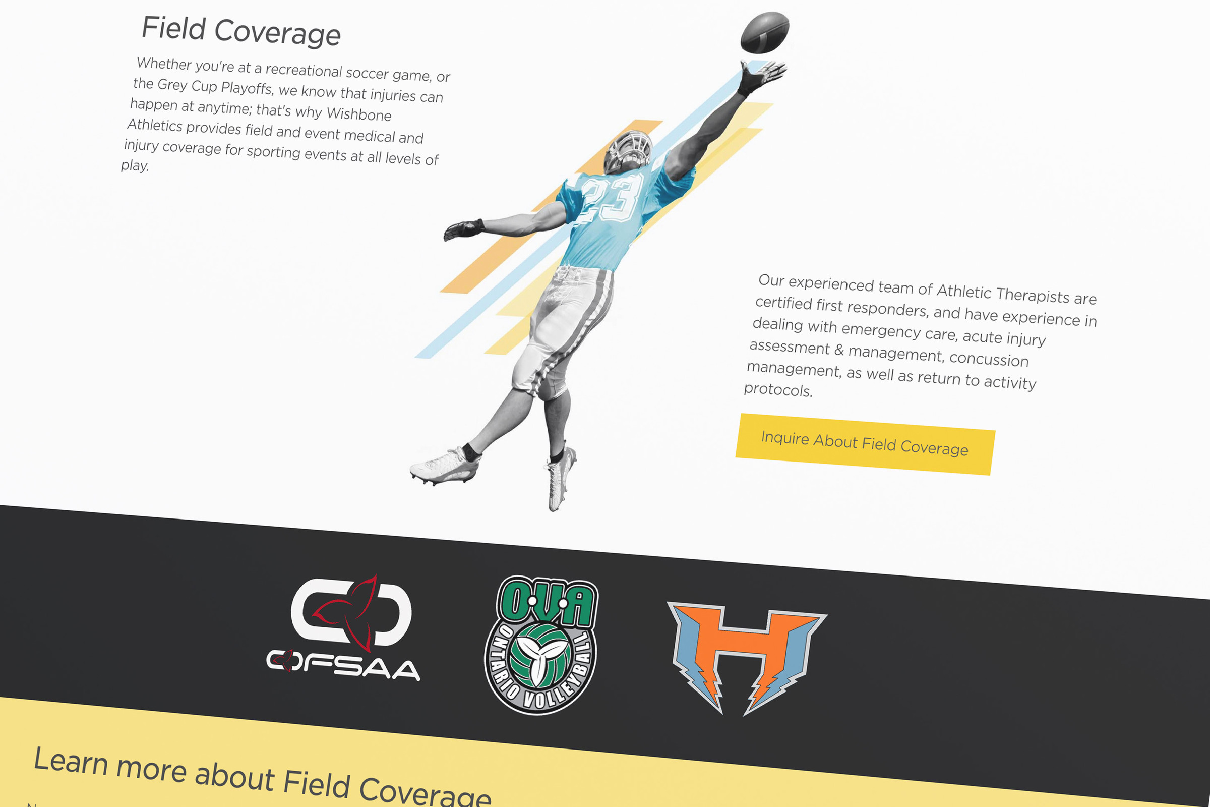 Wishbone Athletics Website - A website redesign as the foundation for an improved online marketing campaign.