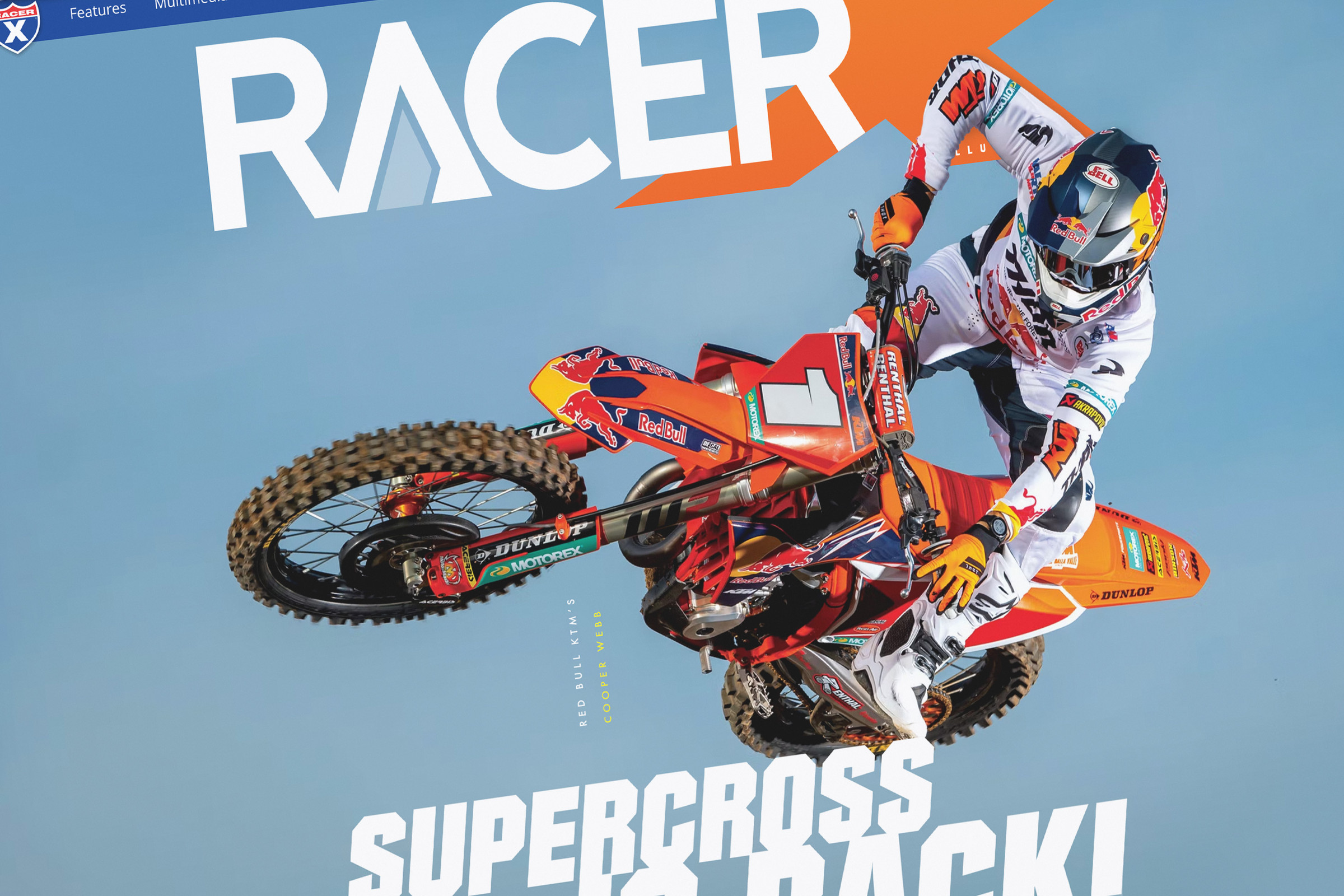 Racer X Digital Magazine - A premium content builder for publishing the Racer X Digital Magazine.