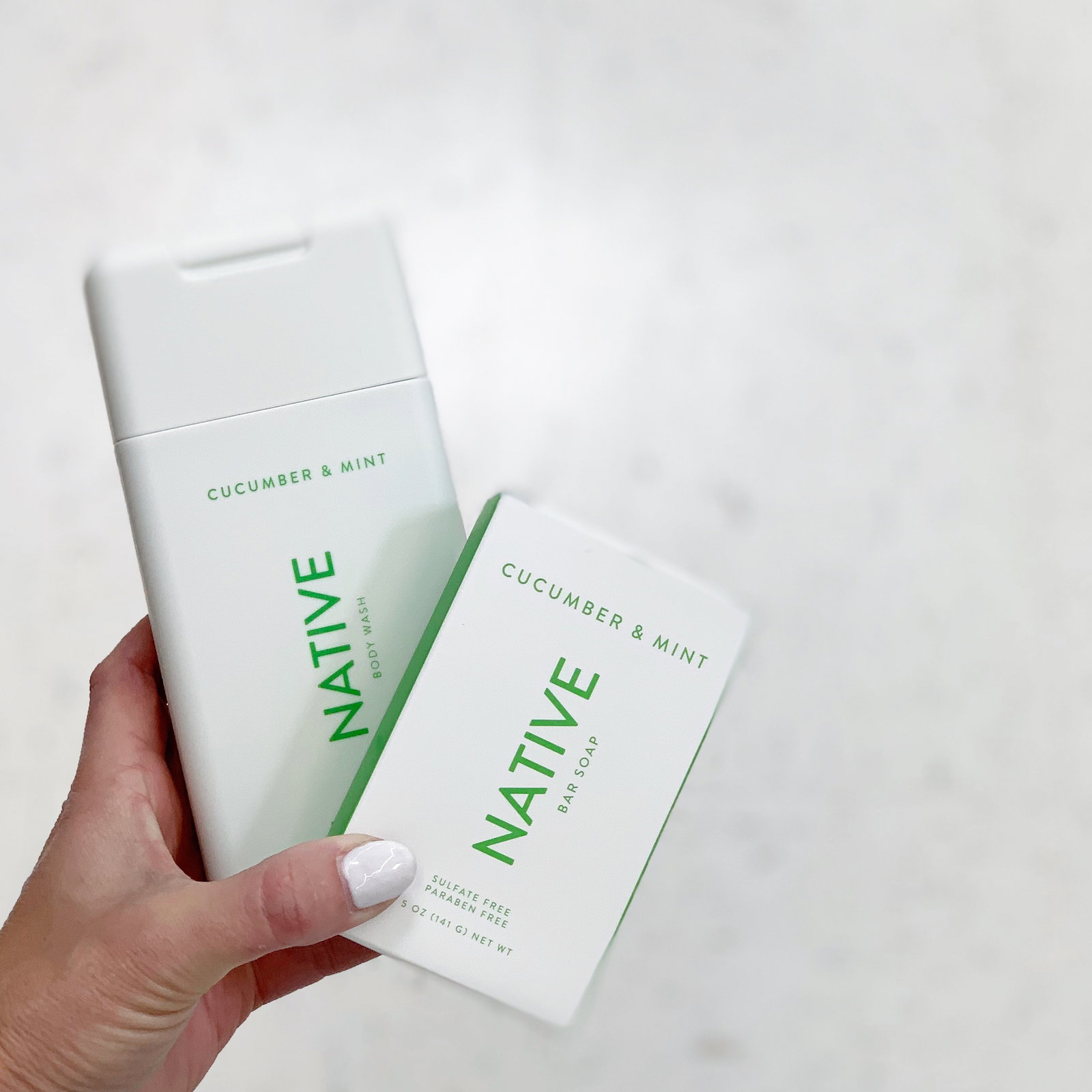 Native Cucumber and Mint Deodorant and Body Wash at Walmart