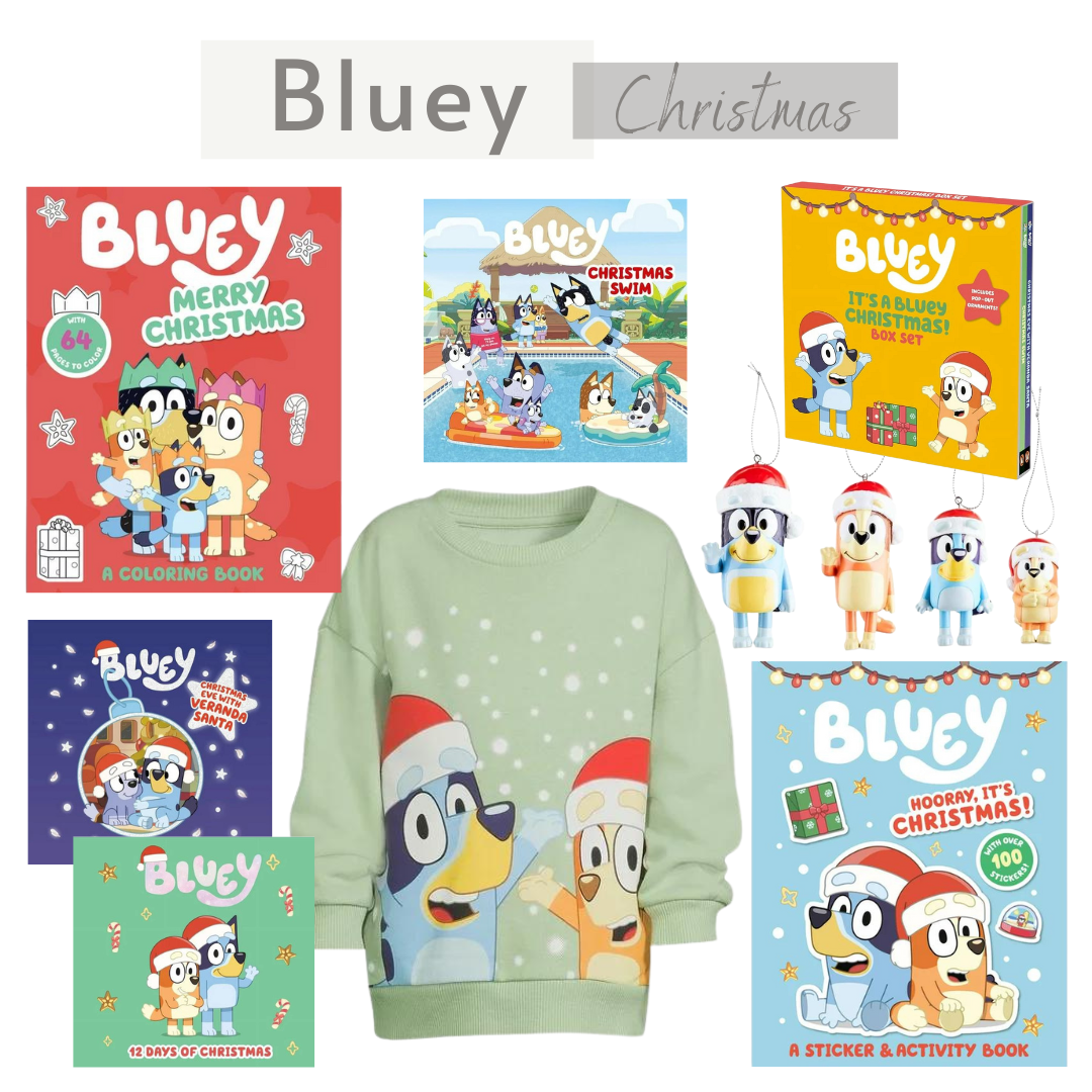 Bluey Christmas at Walmart