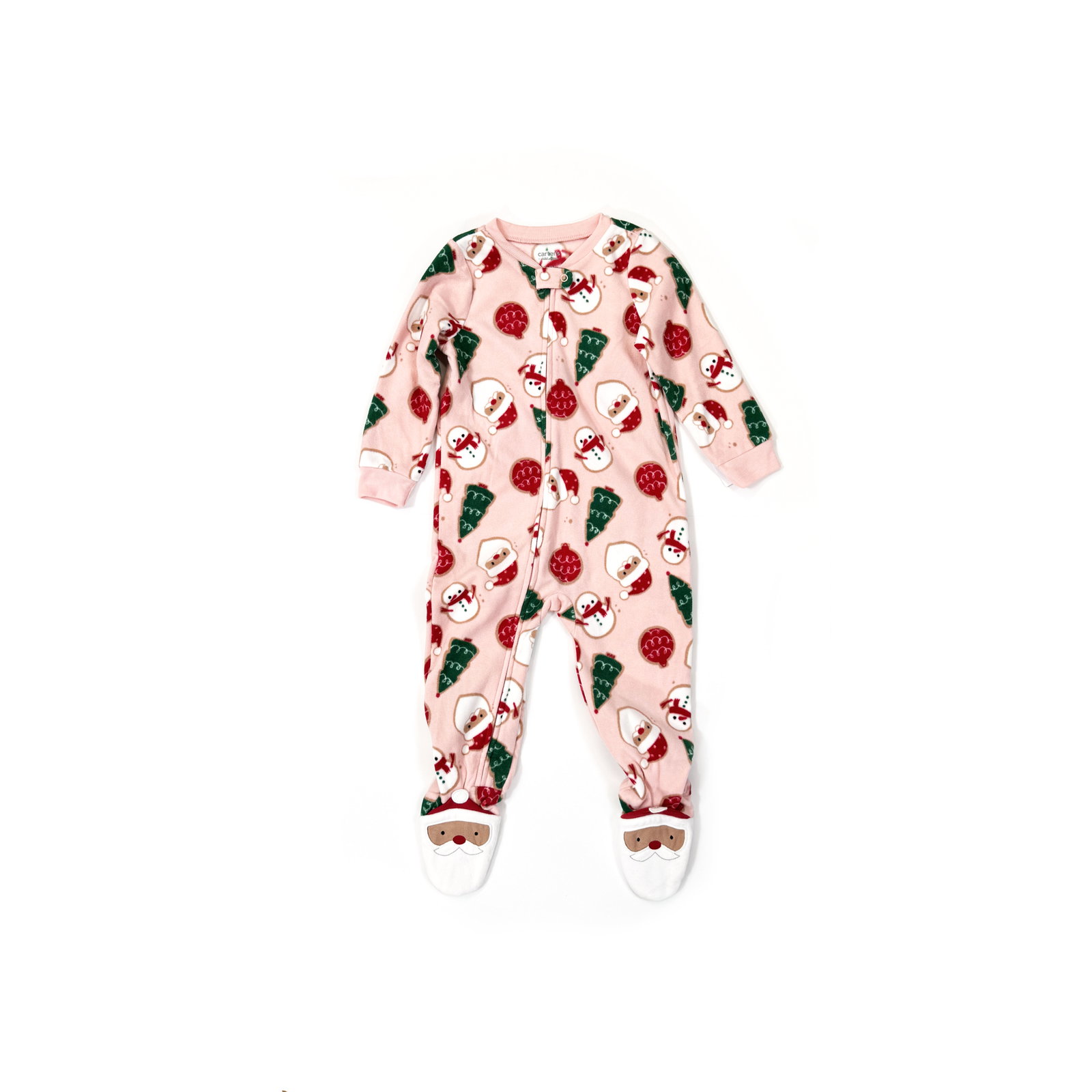 Carter's Child of Mine Toddler Christmas One-Piece Pajamas