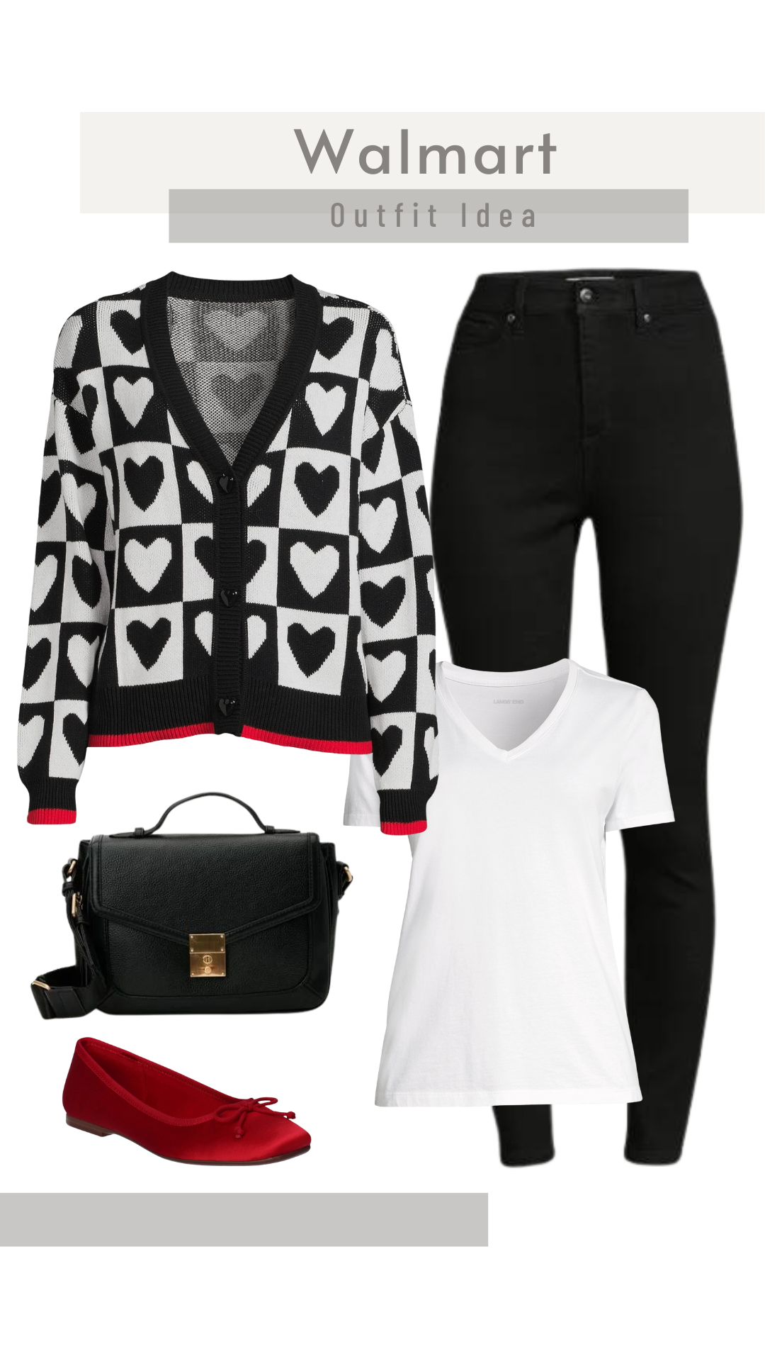 Walmart Valentine's Day Outfit Idea