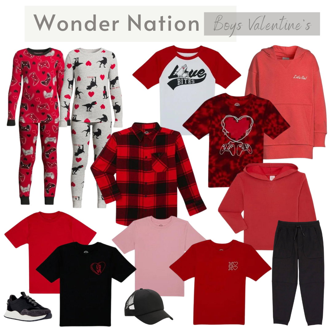 Wonder Nation Boys Valentine's