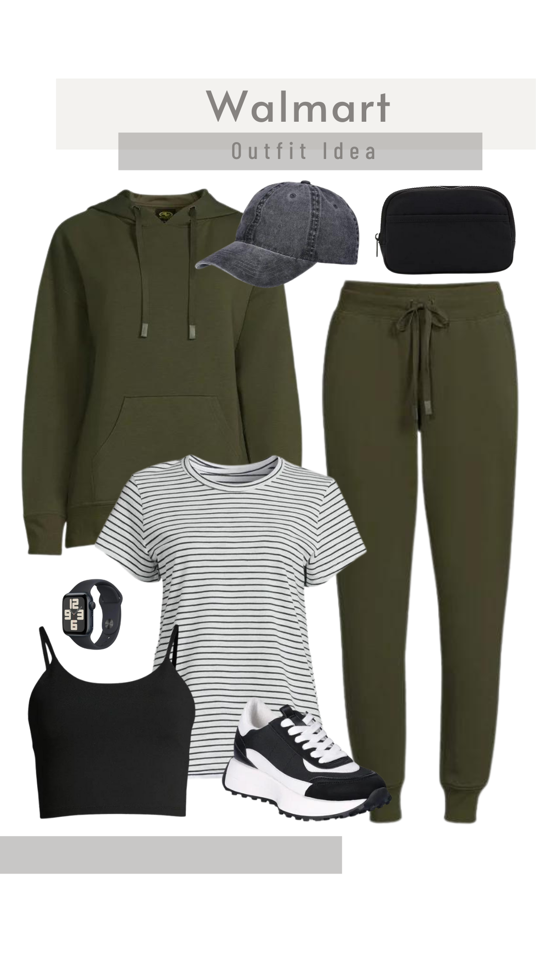 Walmart Athleisure Outfit Idea