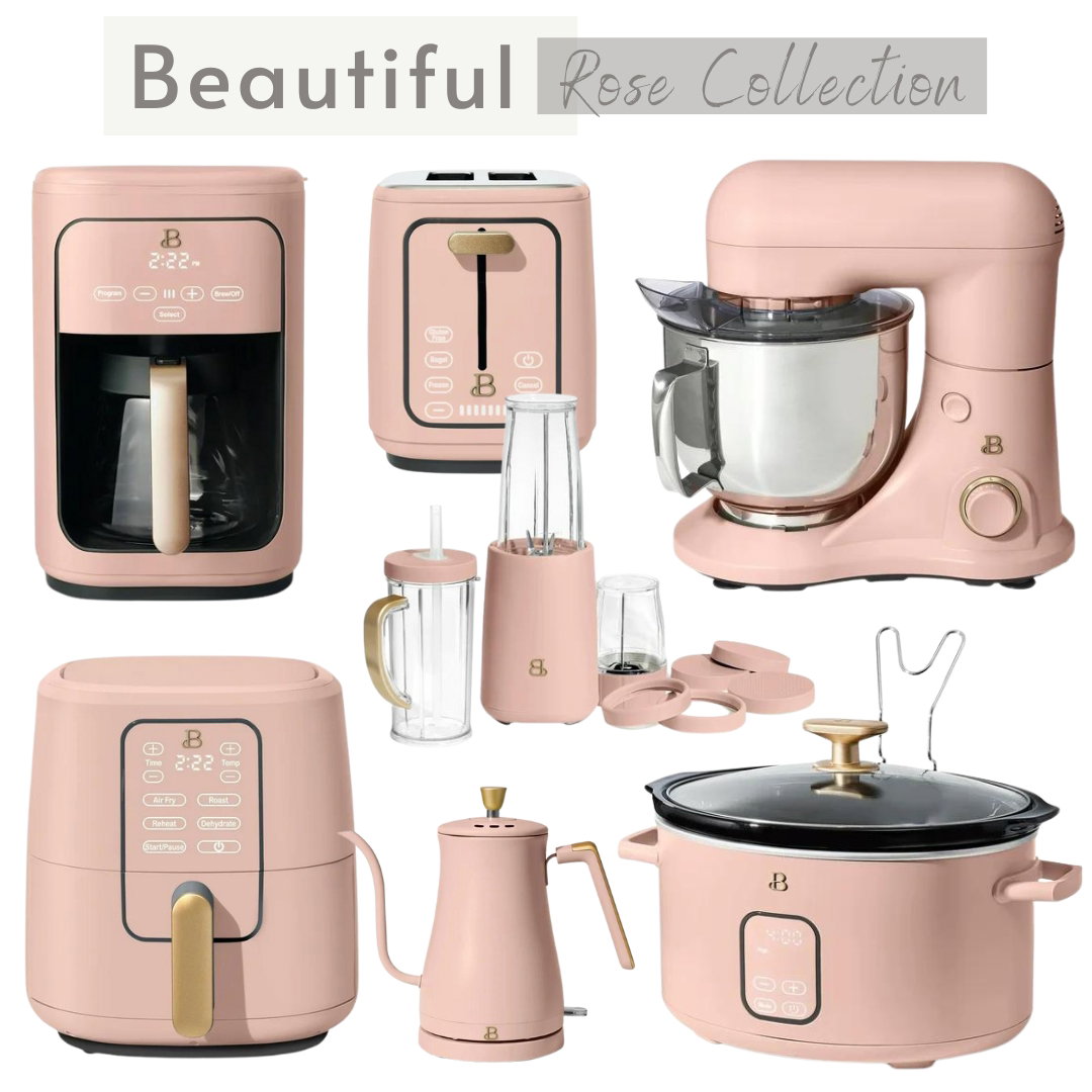New Beautiful Rose Kitchenware by Drew Barrymore