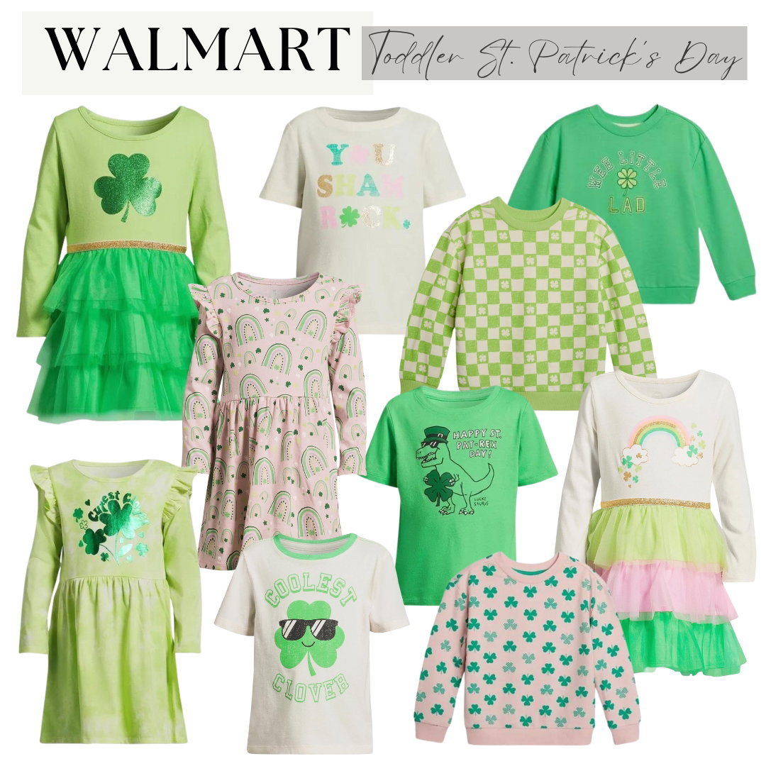 Walmart Toddler St. Patrick's Day