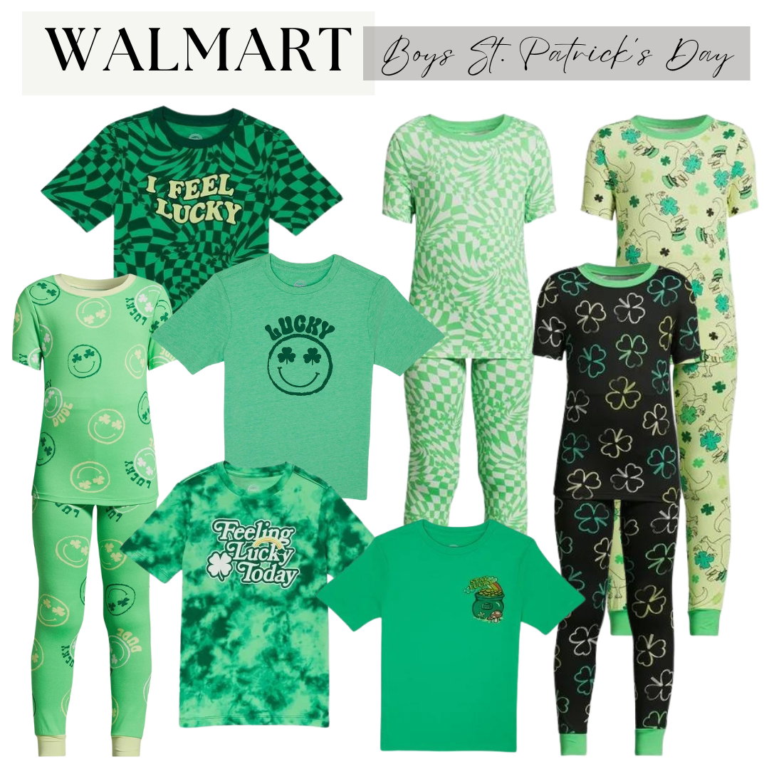 Walmart Boys St. Patrick's Day