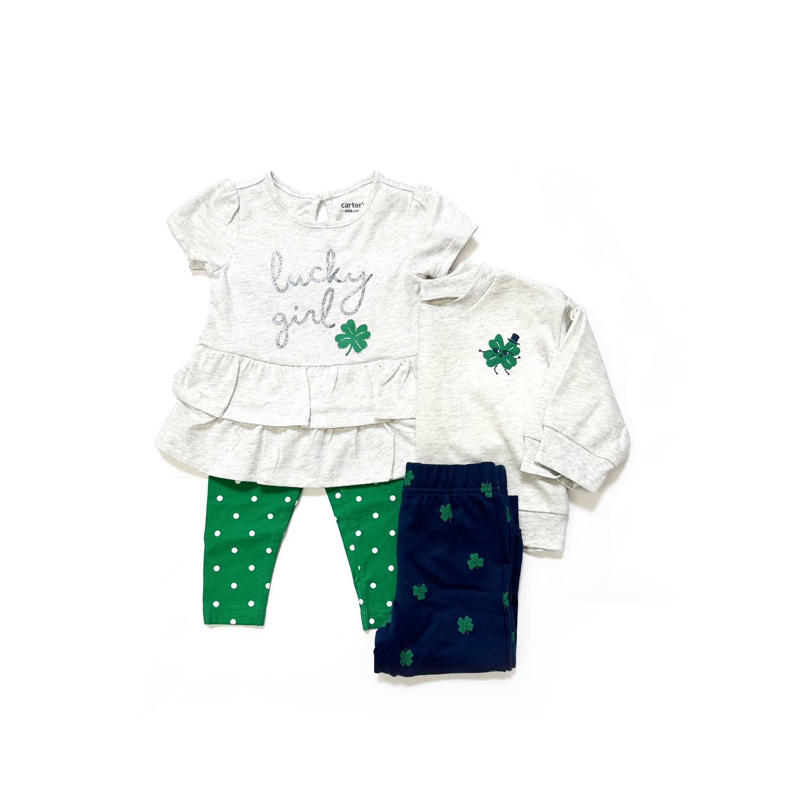 Carter's Child of Mine Baby and Toddler St. Patrick's Day Sets