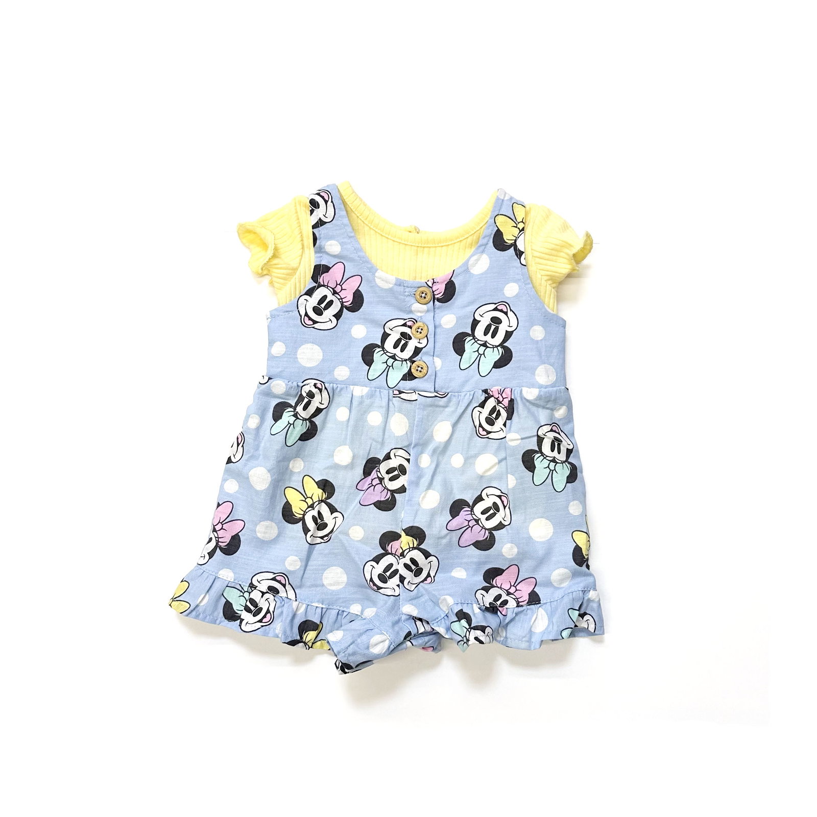 Disney Baby Girl Outfit Set with Headband