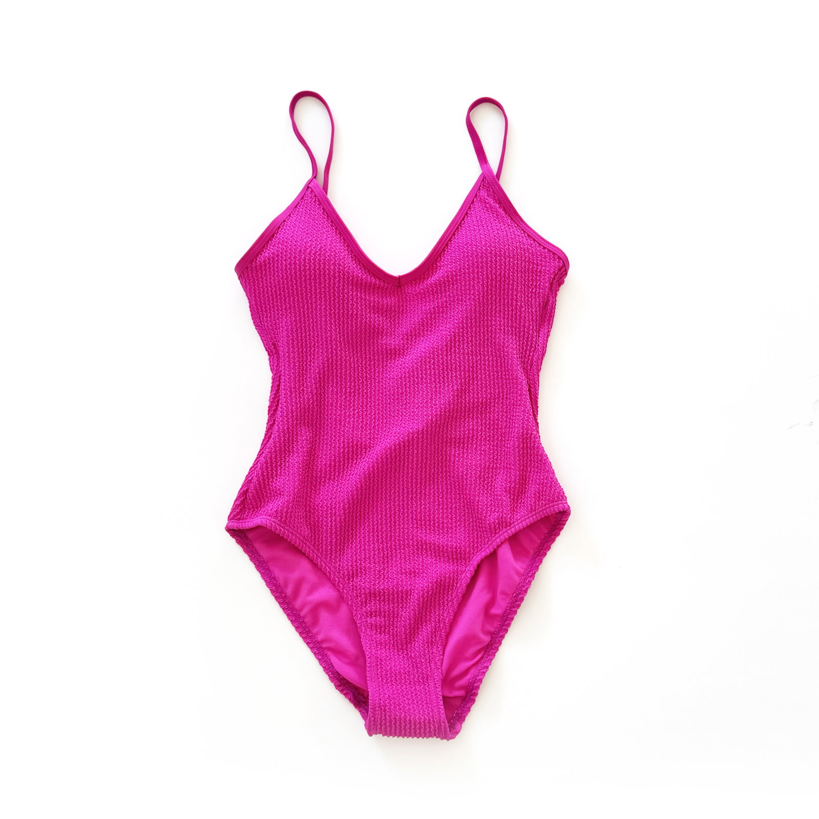 No Boundaries Crinkle One Piece Swimsuit
