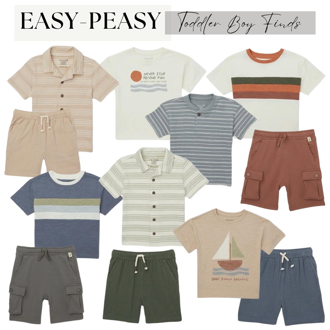 Easy-Peasy Toddler Boy Finds