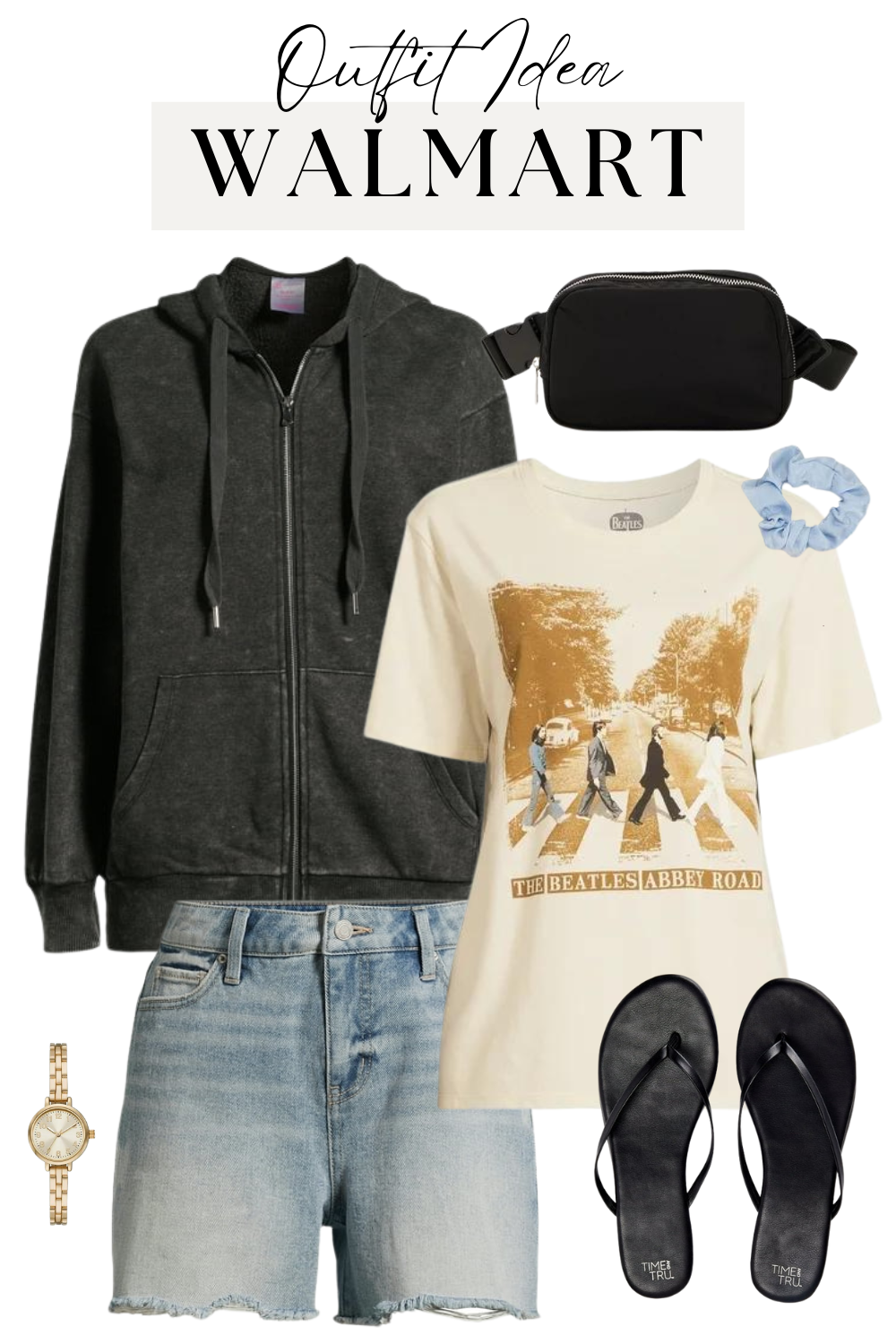 Walmart Graphic Tee Outfit Idea