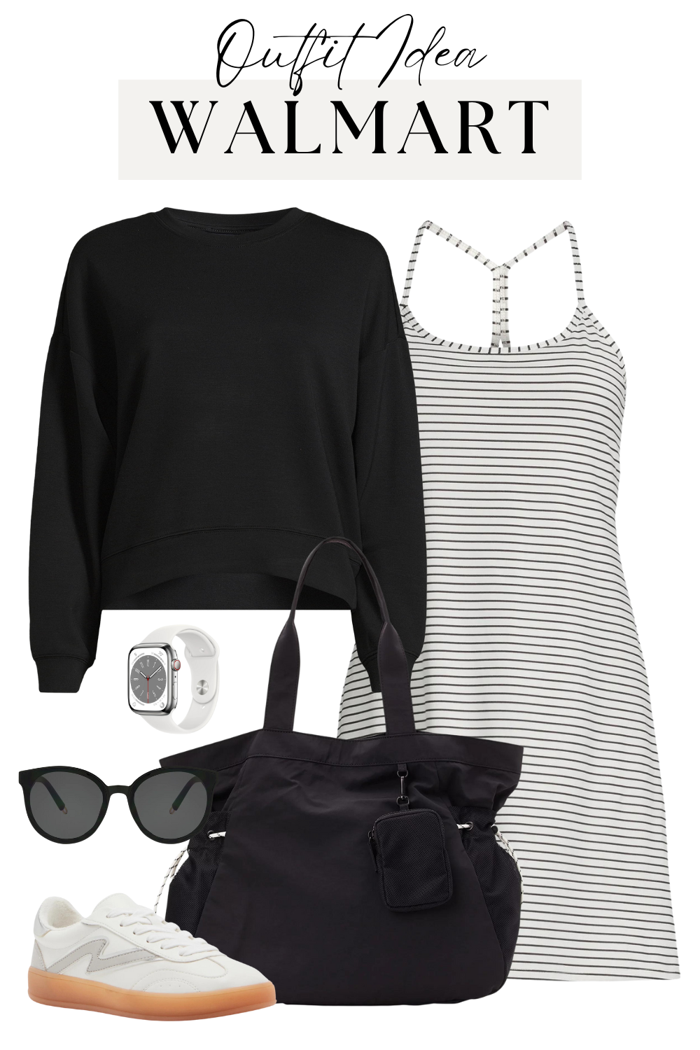 Walmart Athleisure Outfit Idea
