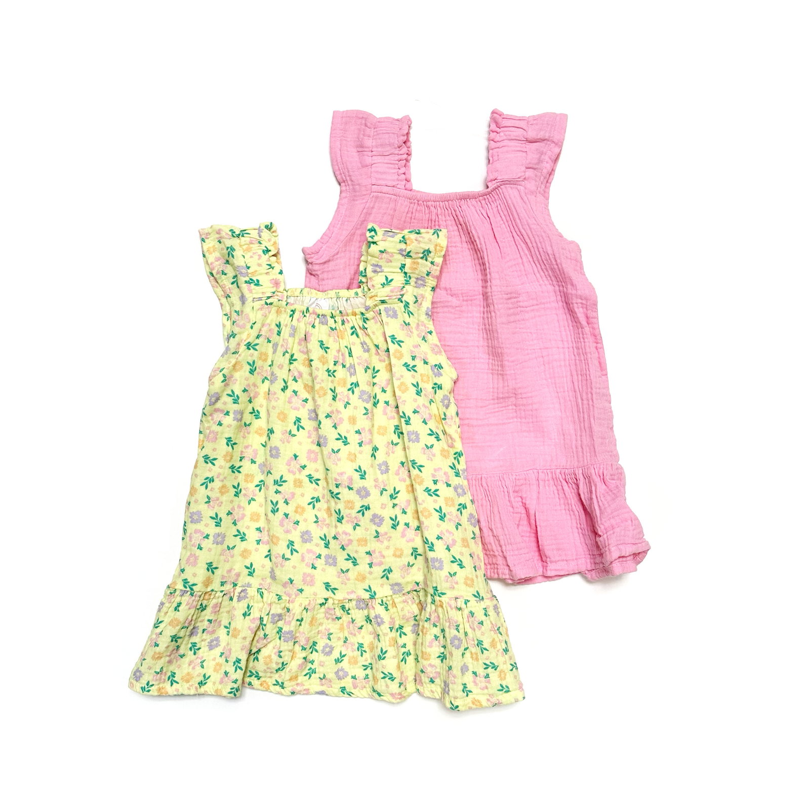 Wonder Nation Toddler Girl Flutter Sleeve Dress