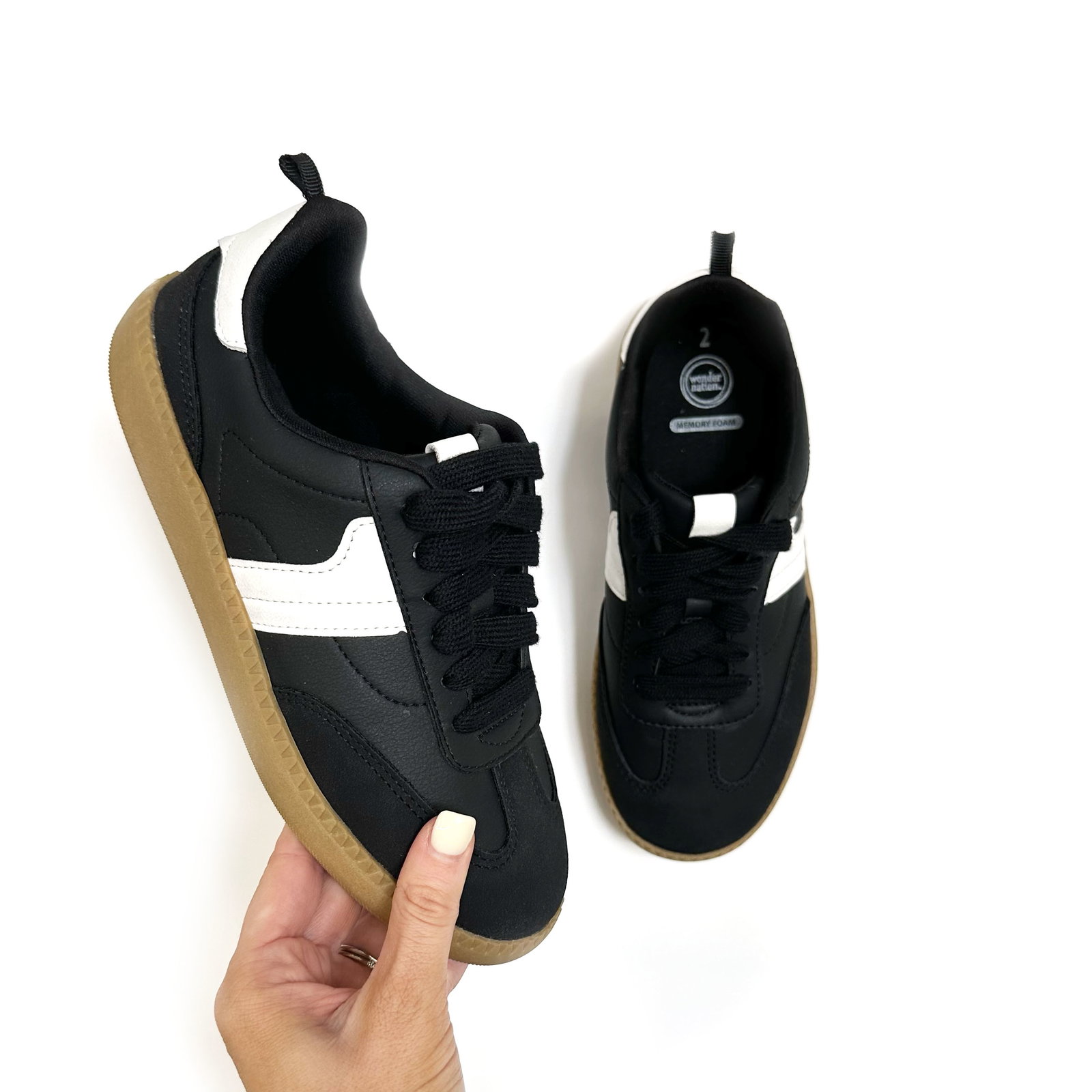 Wonder Nation Little & Big Boys Casual Soccer Sneaker