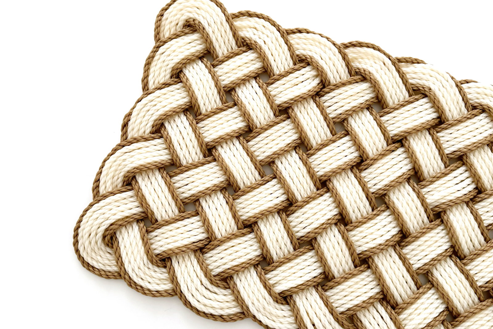Mainstays Woven Pretzel Knotted Outdoor Doormat