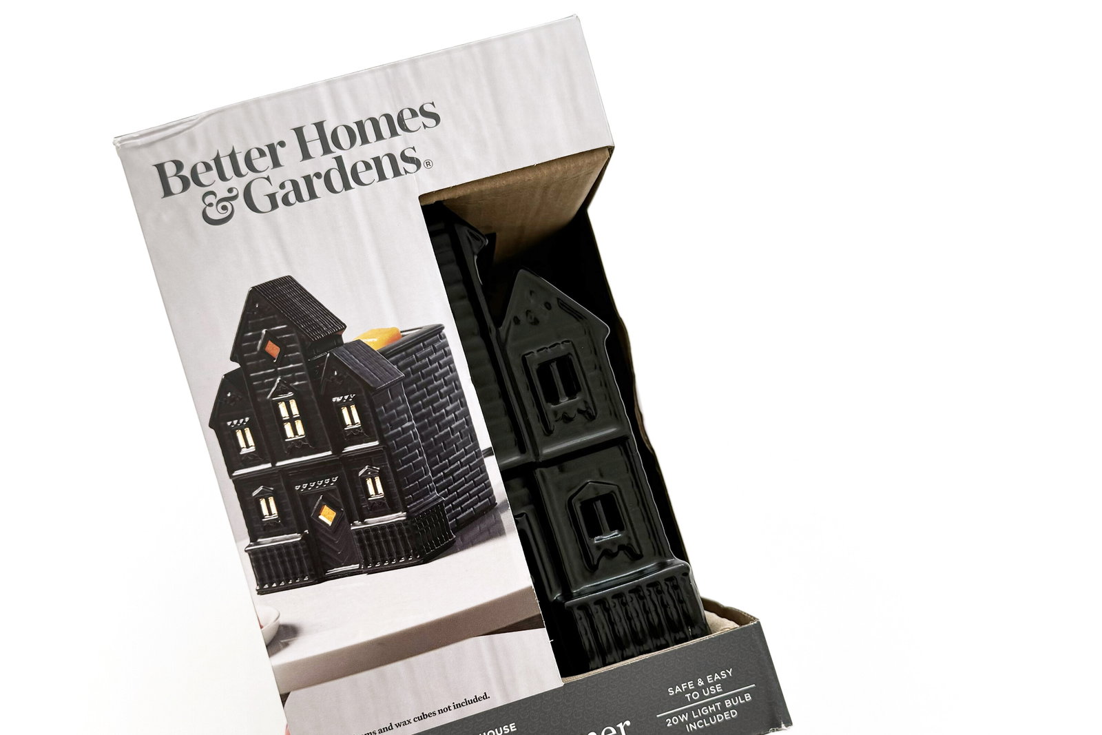 Better Homes & Gardens Ceramic Spooky House Wax Warmer