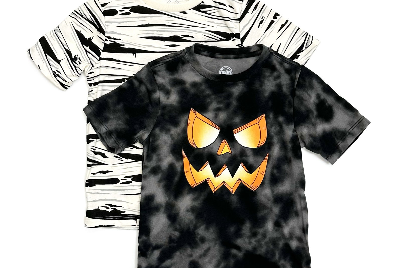 Wonder Nation Boys Halloween Short Sleeve Graphic T-Shirt