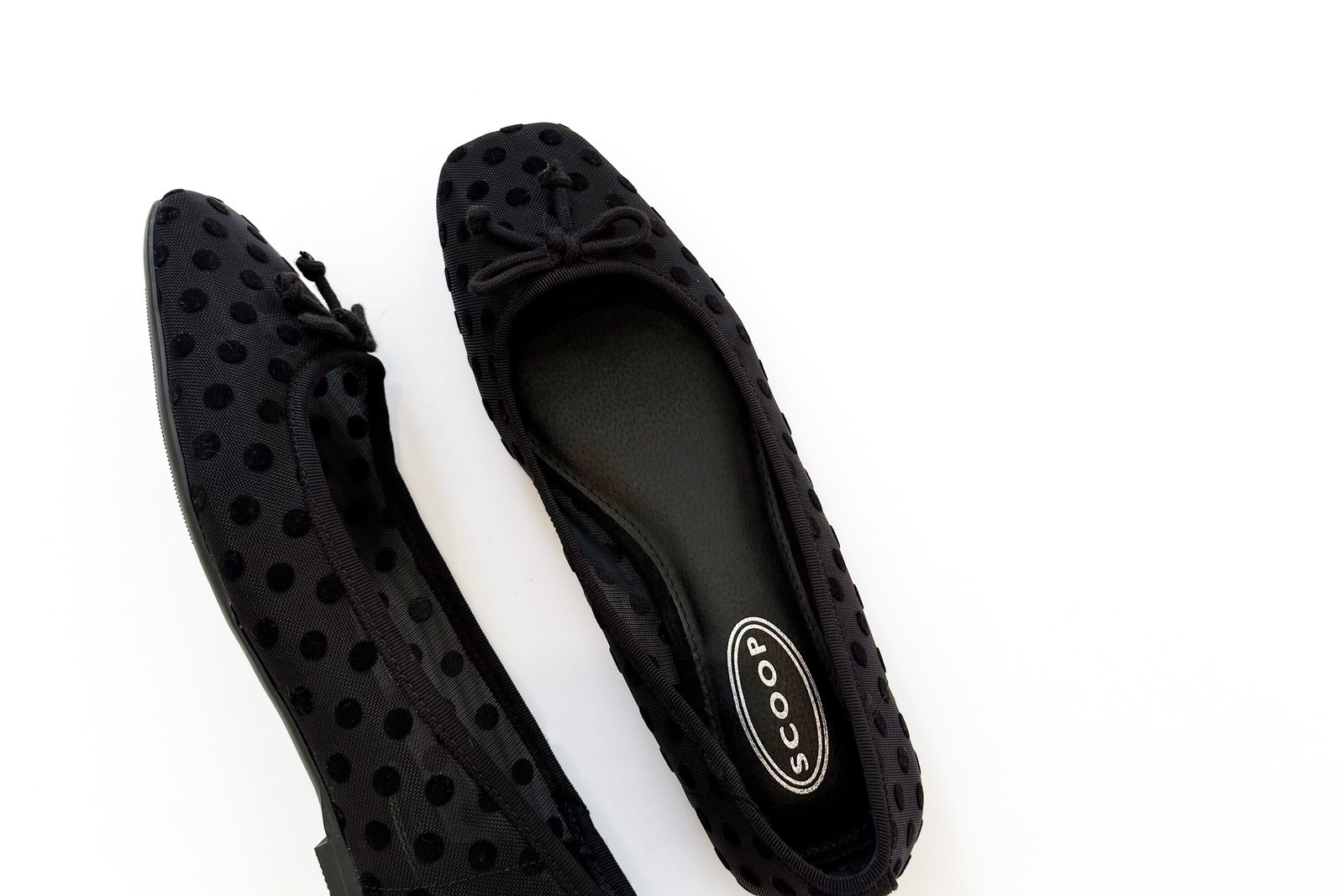 Scoop Square Toe Ballet Flats