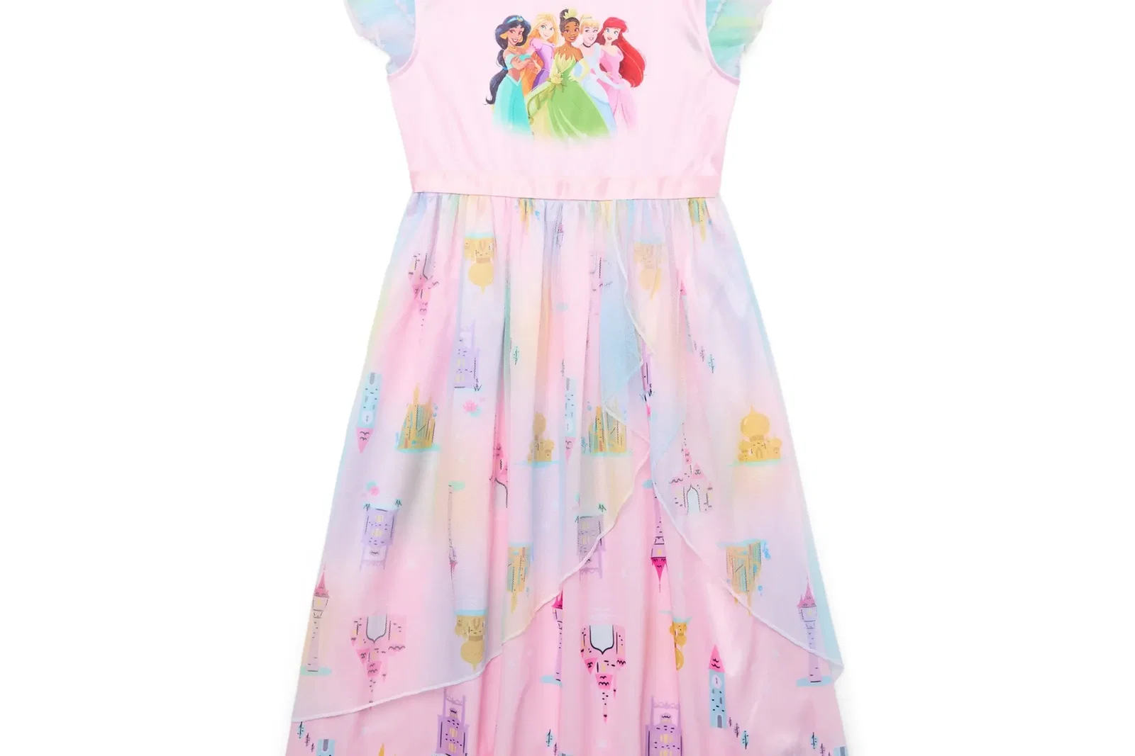 Disney Princess Girls Character Fantasy Gown, Sizes 4-12