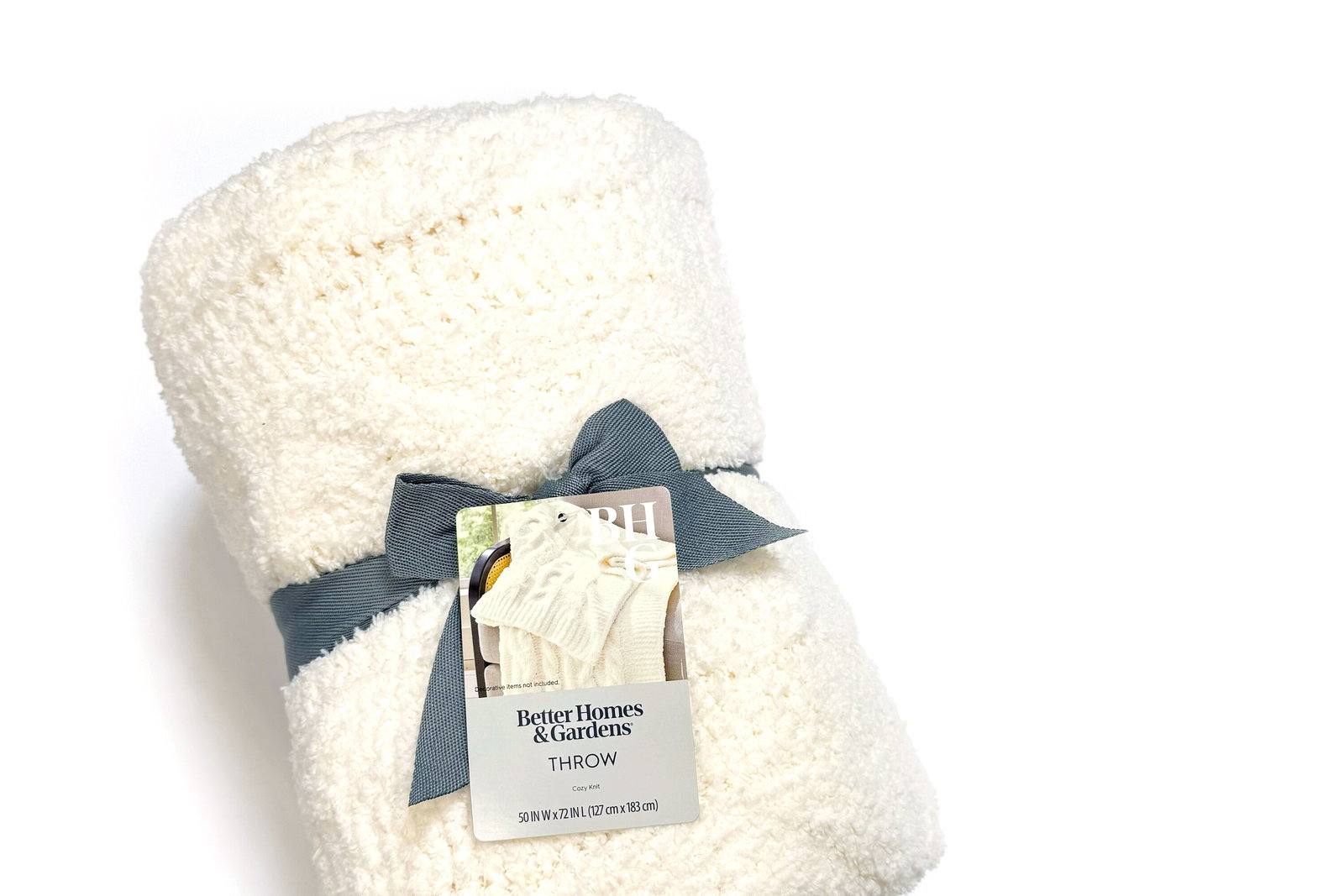 Better Homes & Gardens Cozy Knit Throw