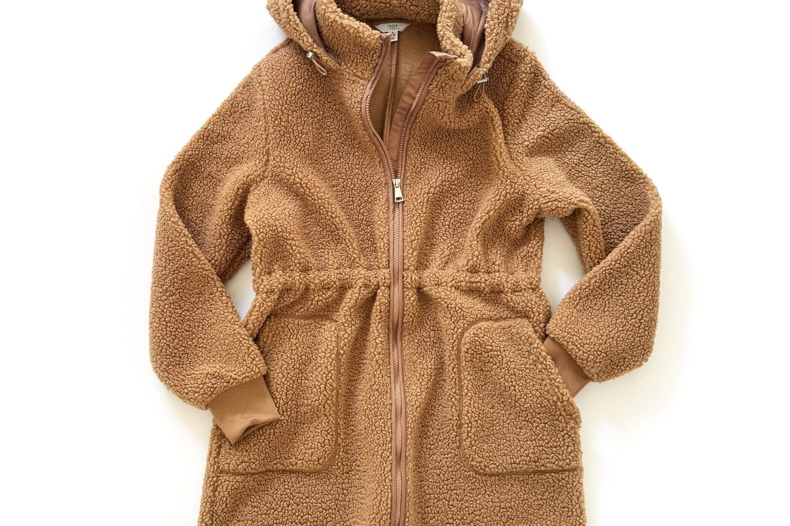 Time and Tru Faux Shearling Jacket