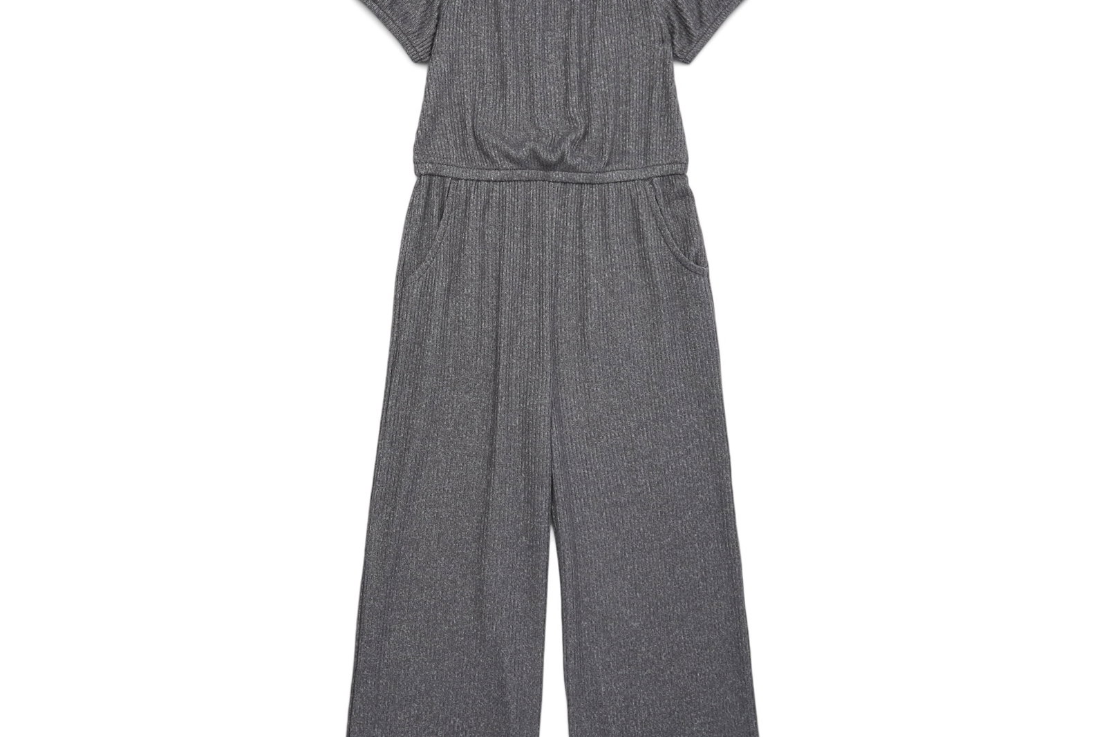Wonder Nation Girls Wide Leg Knit Jumpsuit, Sizes 4-18 & Plus