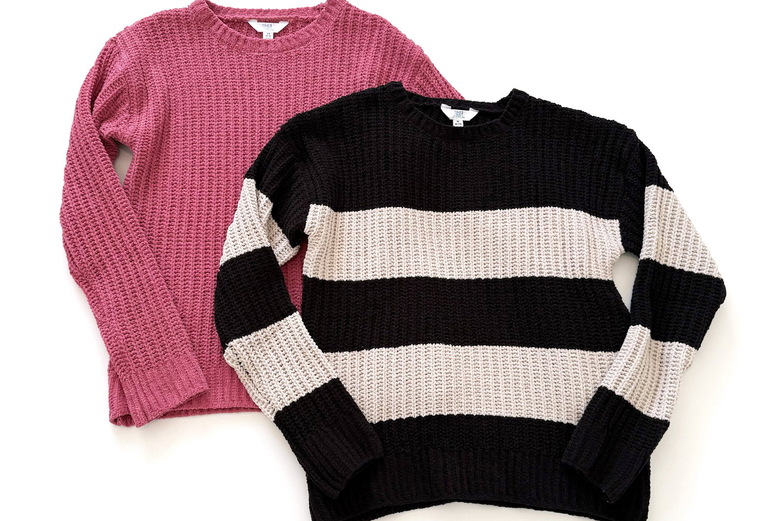 Time and Tru Matte Chenille Sweater