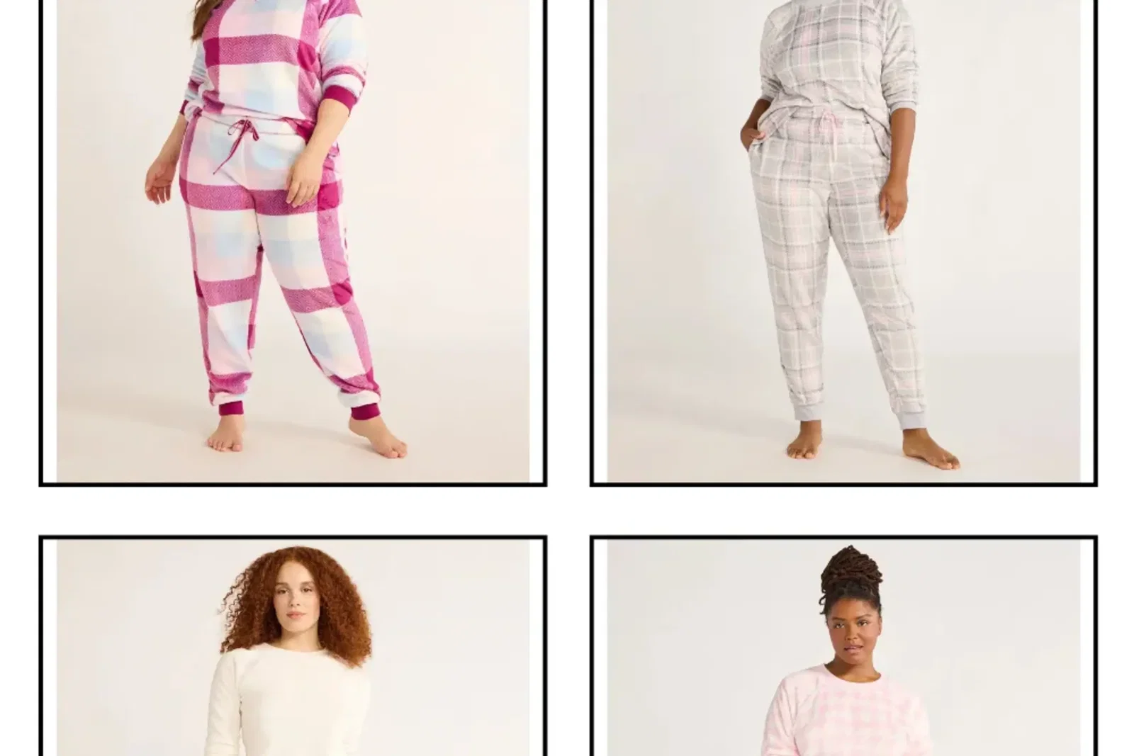 Joyspun Plush Sleep Top and Joggers