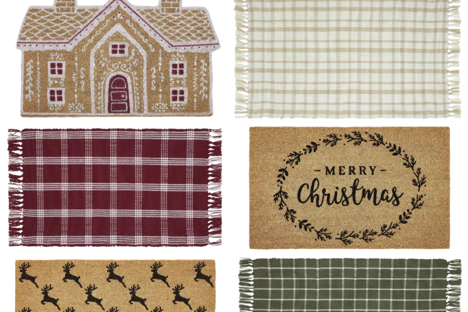 My Texas House Holiday Doormats at Walmart