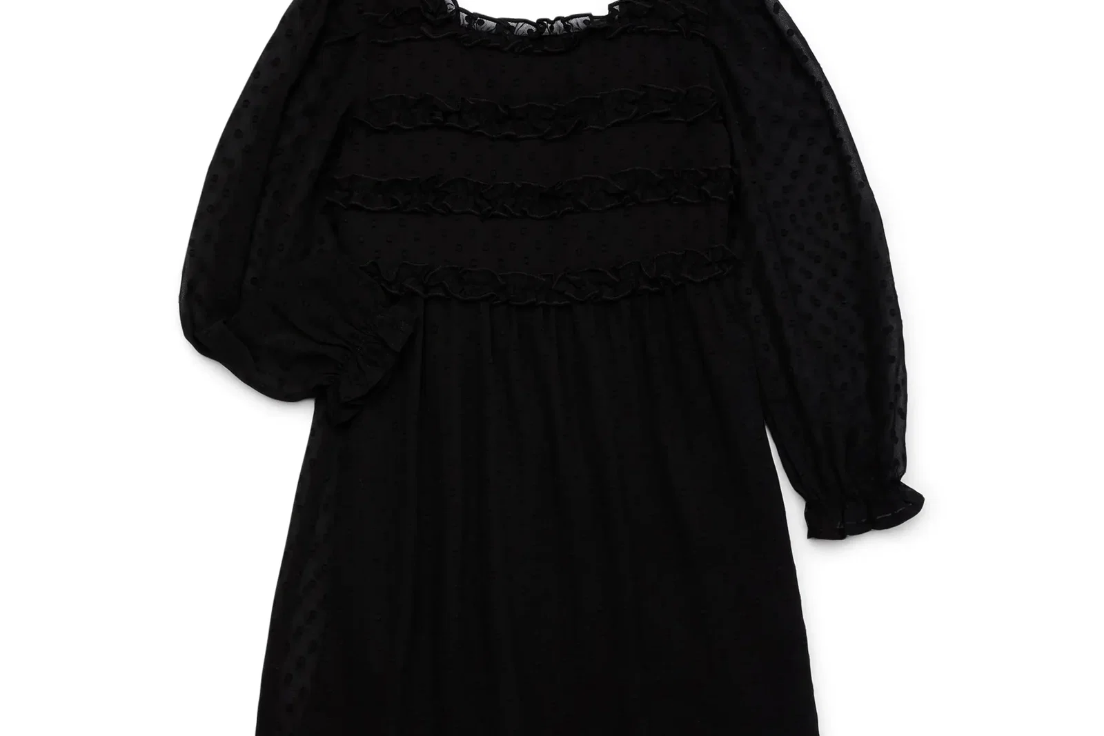 Wonder Nation Girls Ruffle Smocked Dress