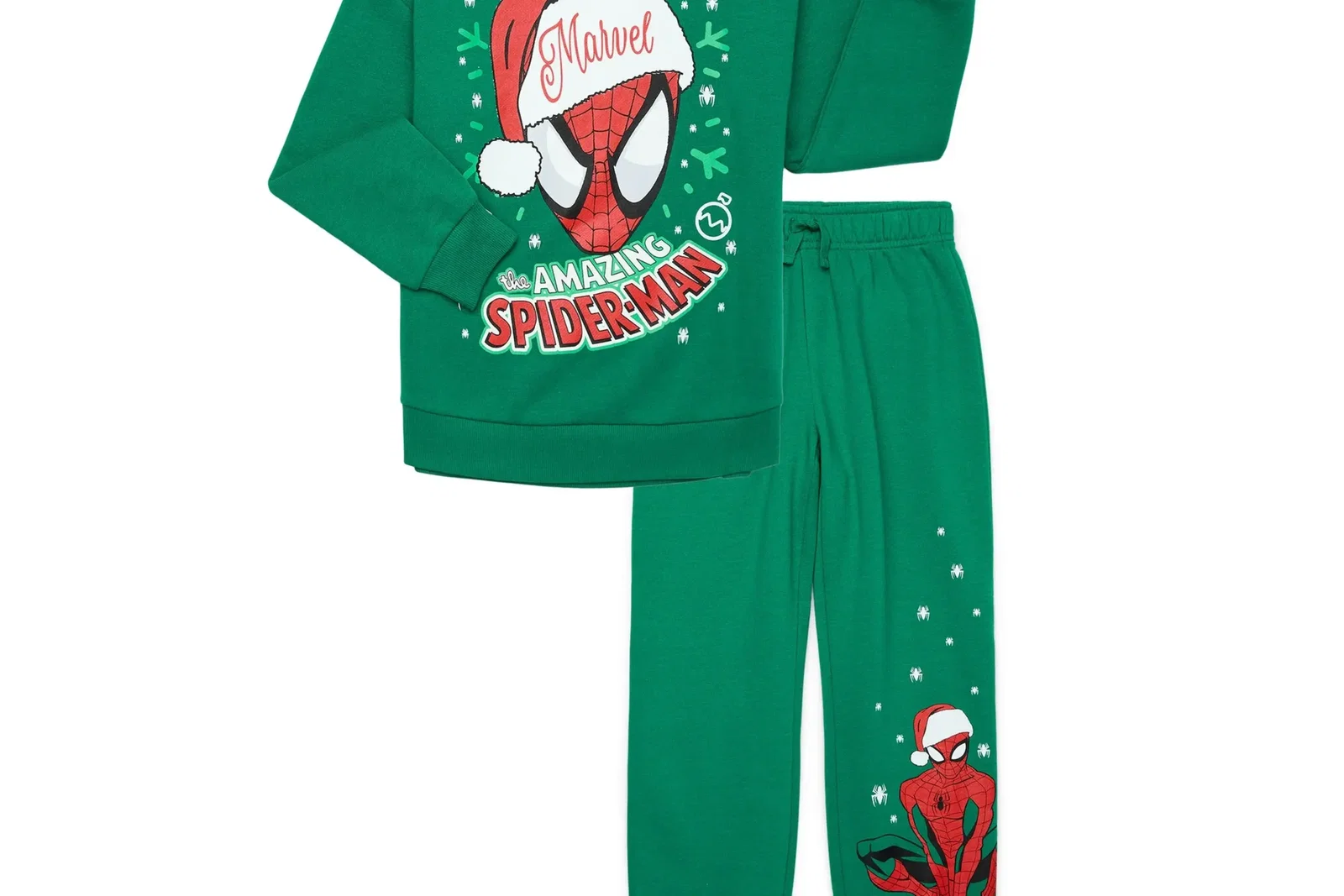 Boys Holiday Graphic Print Sweatshirt and Joggers Set