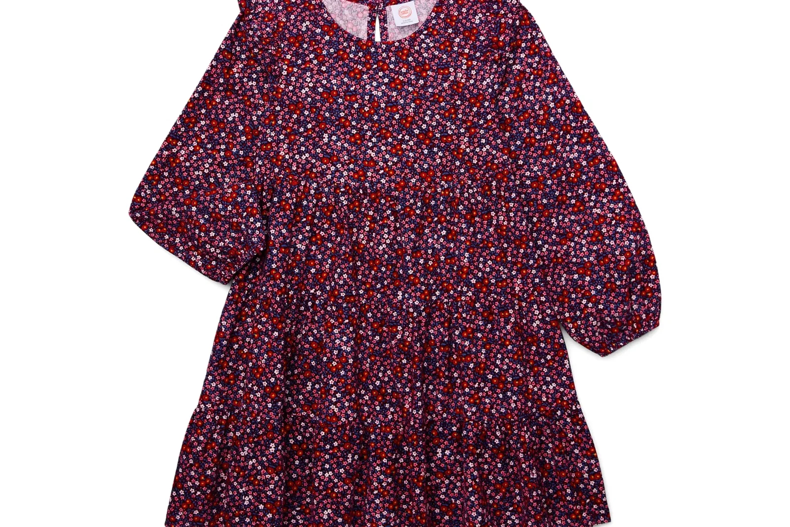 Wonder Nation Girls Cord Ruffle Dress