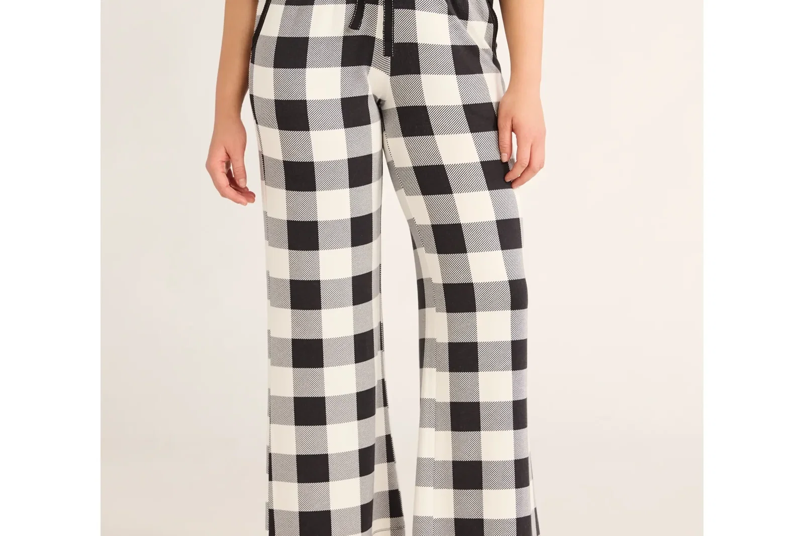 Joyspun Hacci Knit Buffalo Plaid Sleep Pants