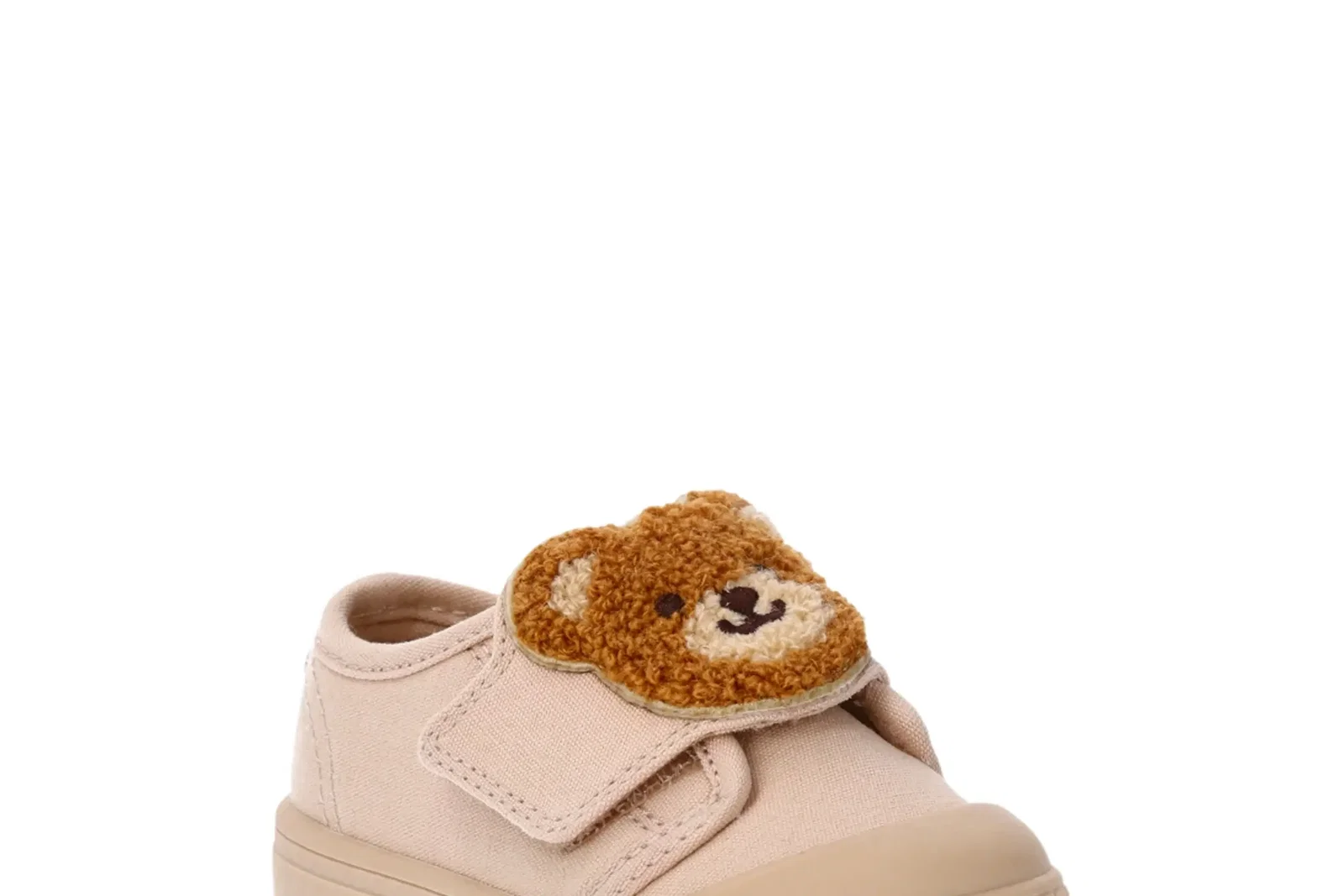 Wonder Nation Baby Boy Teddy Bear Canvas Sneaker