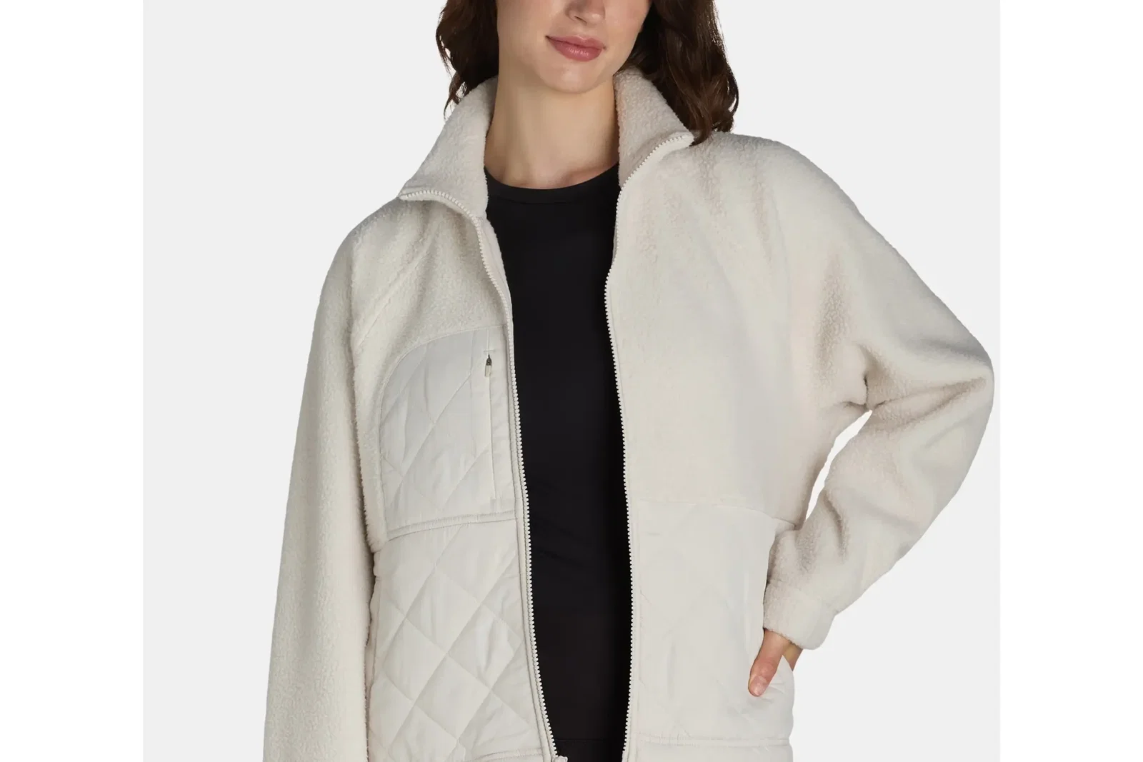 Avia Quilted Fleece Jacket