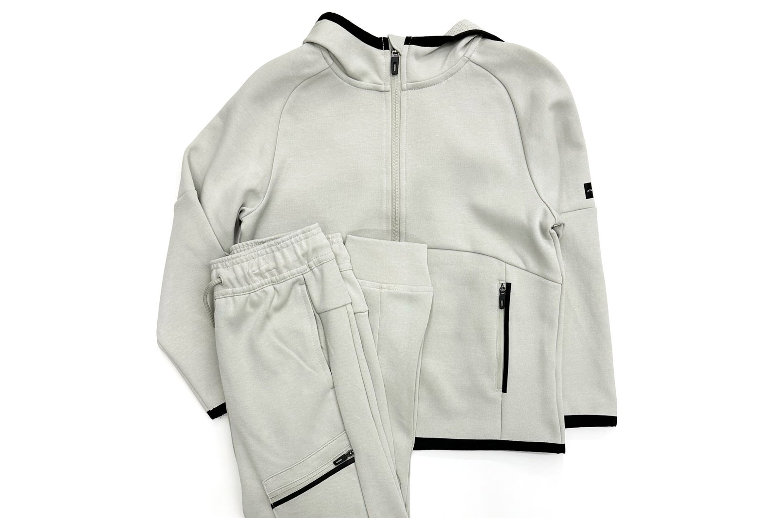 Athletic Works Boys Full-Zip Double Knit Performance Jacket