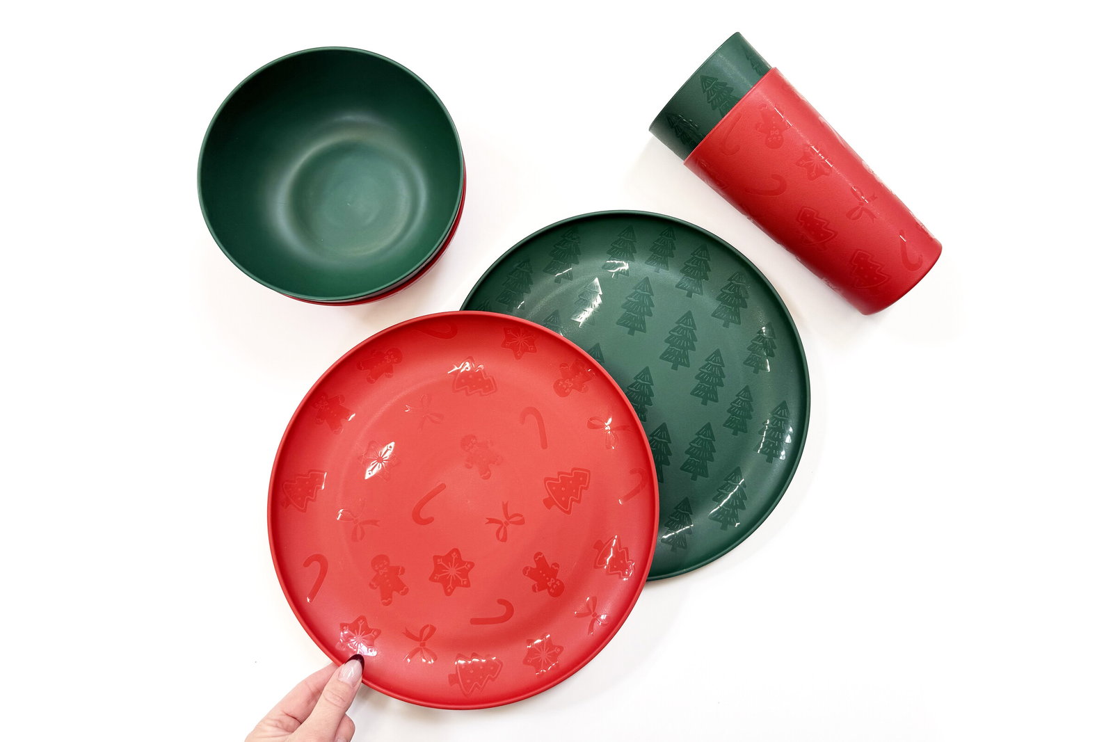 Mainstays Holiday 50¢ Dinnerware