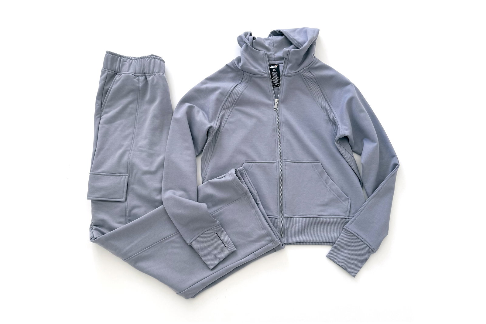 Avia Fleece Zip-Up Jacket and Matching Cargo Pants