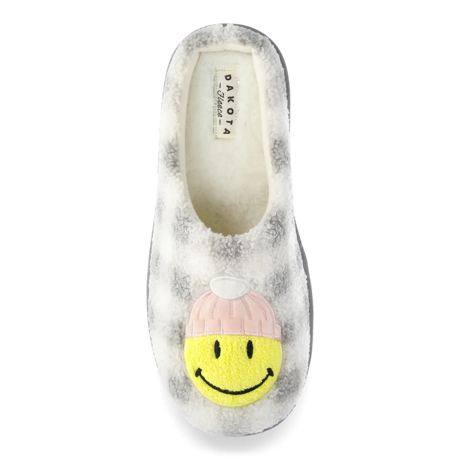 Dakota Fleece Women's Smiley Cozy Comfort Slippers