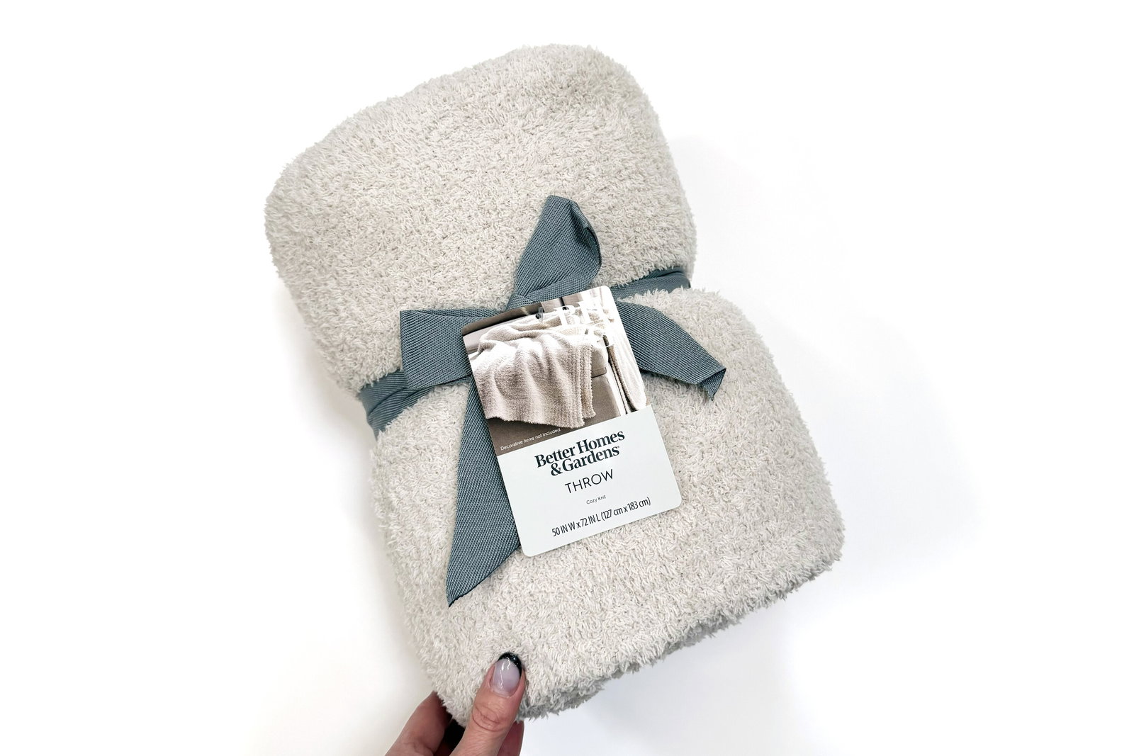 Better Homes and Gardens Cozy Knit Throw