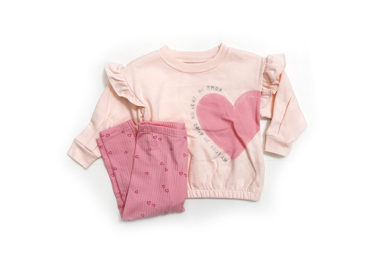 Carter's Child of Mine Toddler Girl Valentine's Day Outfit Set