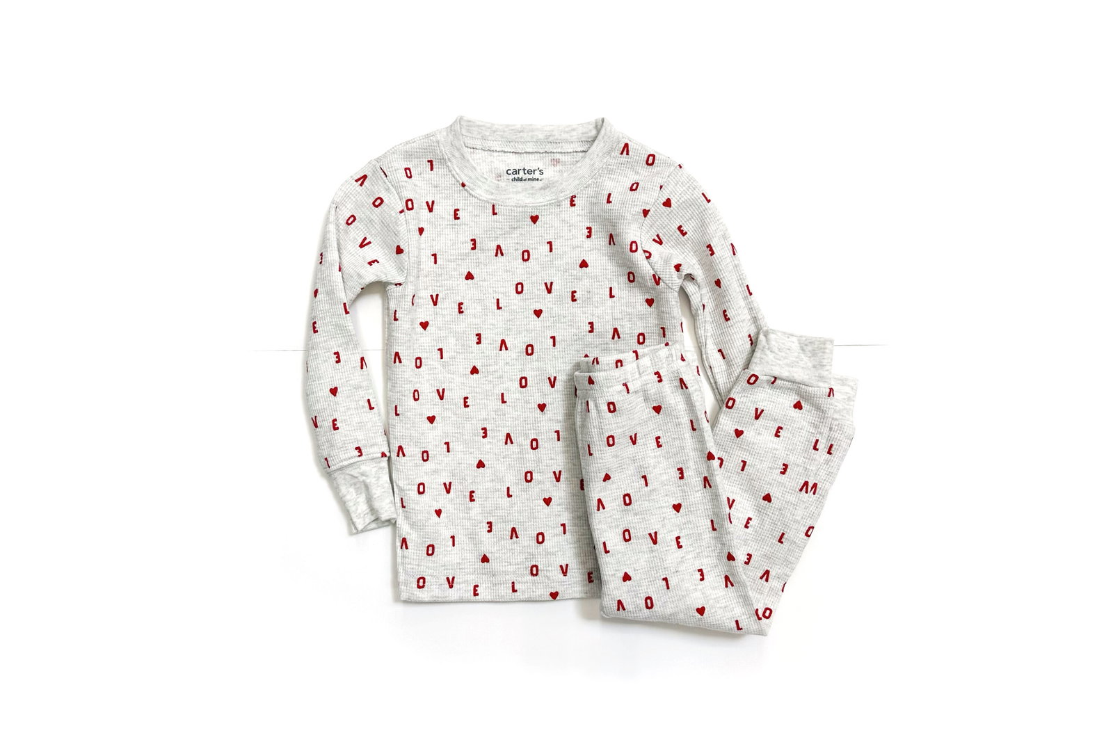 Carter's Child of Mine Toddler Valentine's Day Pajamas Set