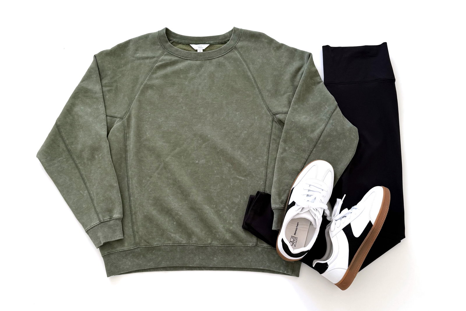 Time and Tru Washed Sweatshirt